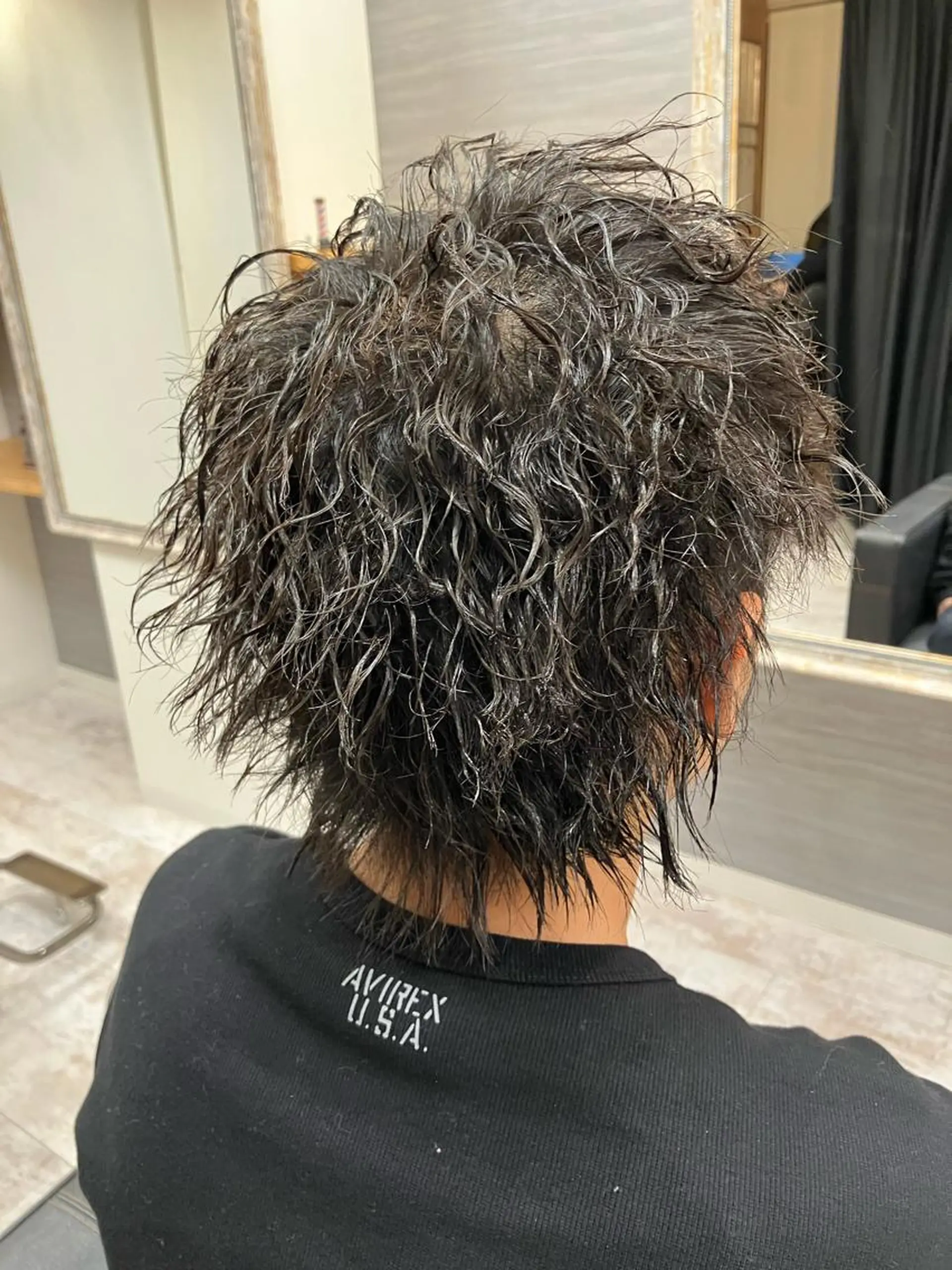 パーマ メンズ カット パーマ メンズ特化/パーマ/ フェードWATARUのヘアスタイル