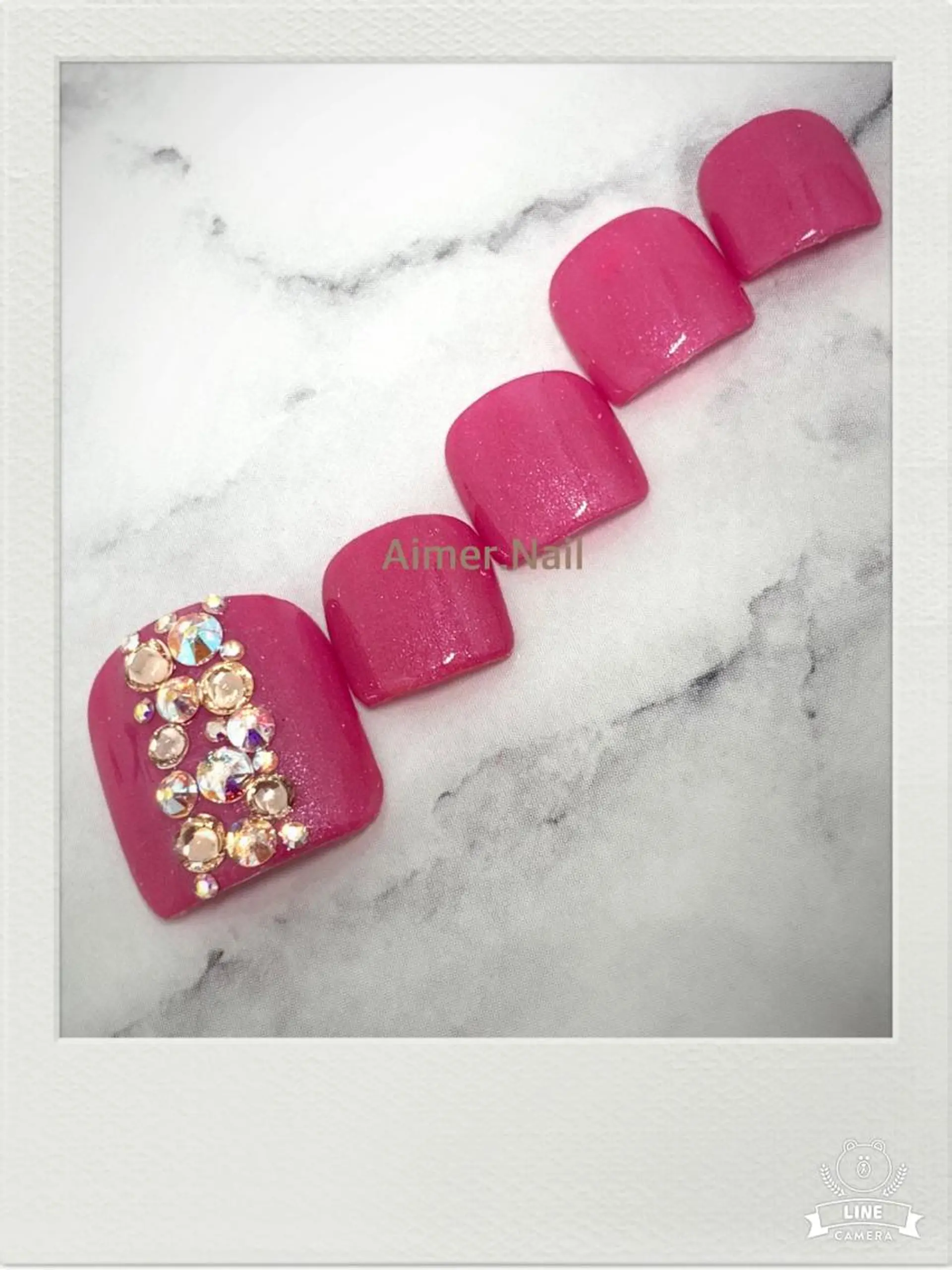 ネイル フットネイル フットネイル Aimer. Nailのネイルデザイン