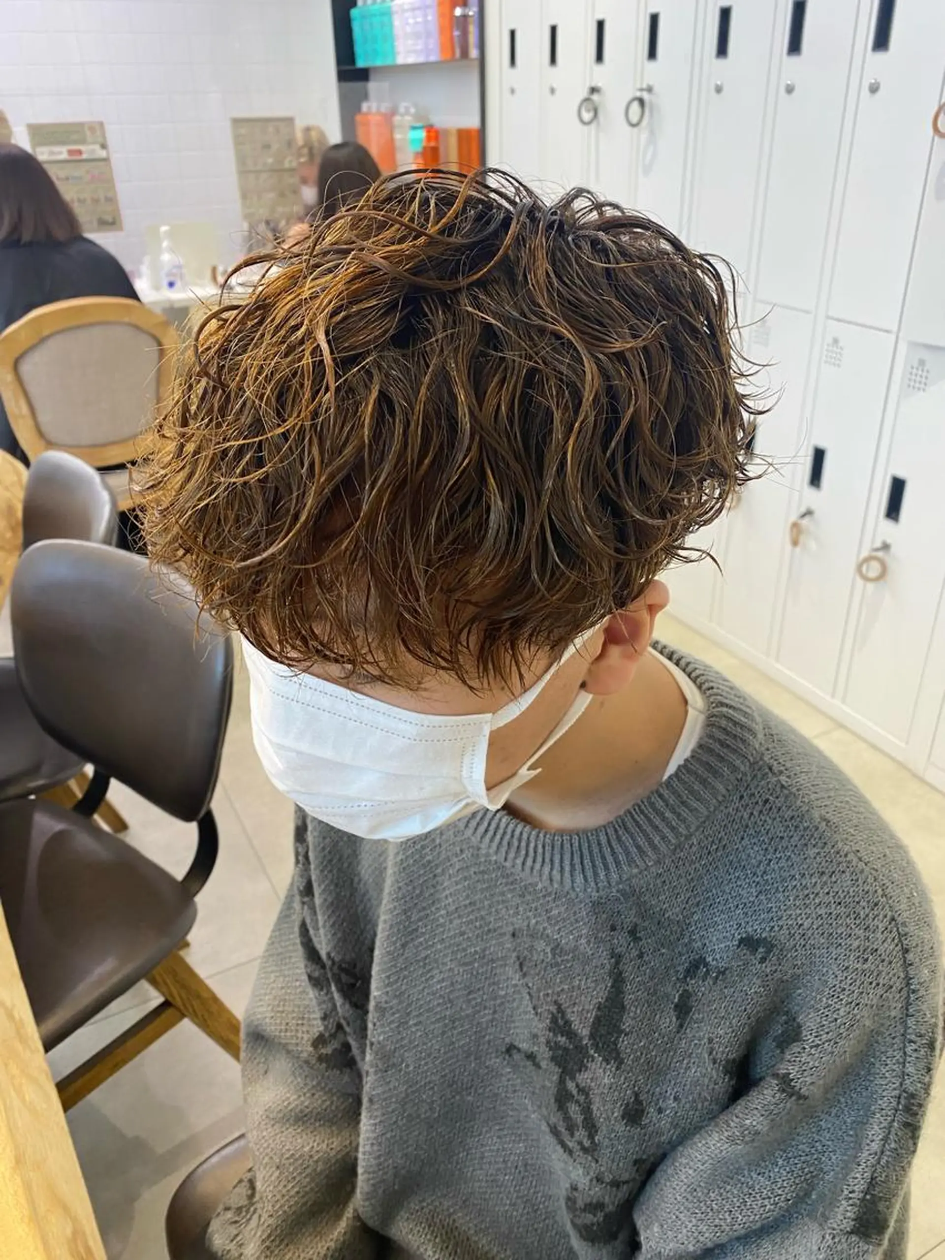 パーマ メンズ 新宿【メンズパーマ】 塩澤太一のヘアスタイル