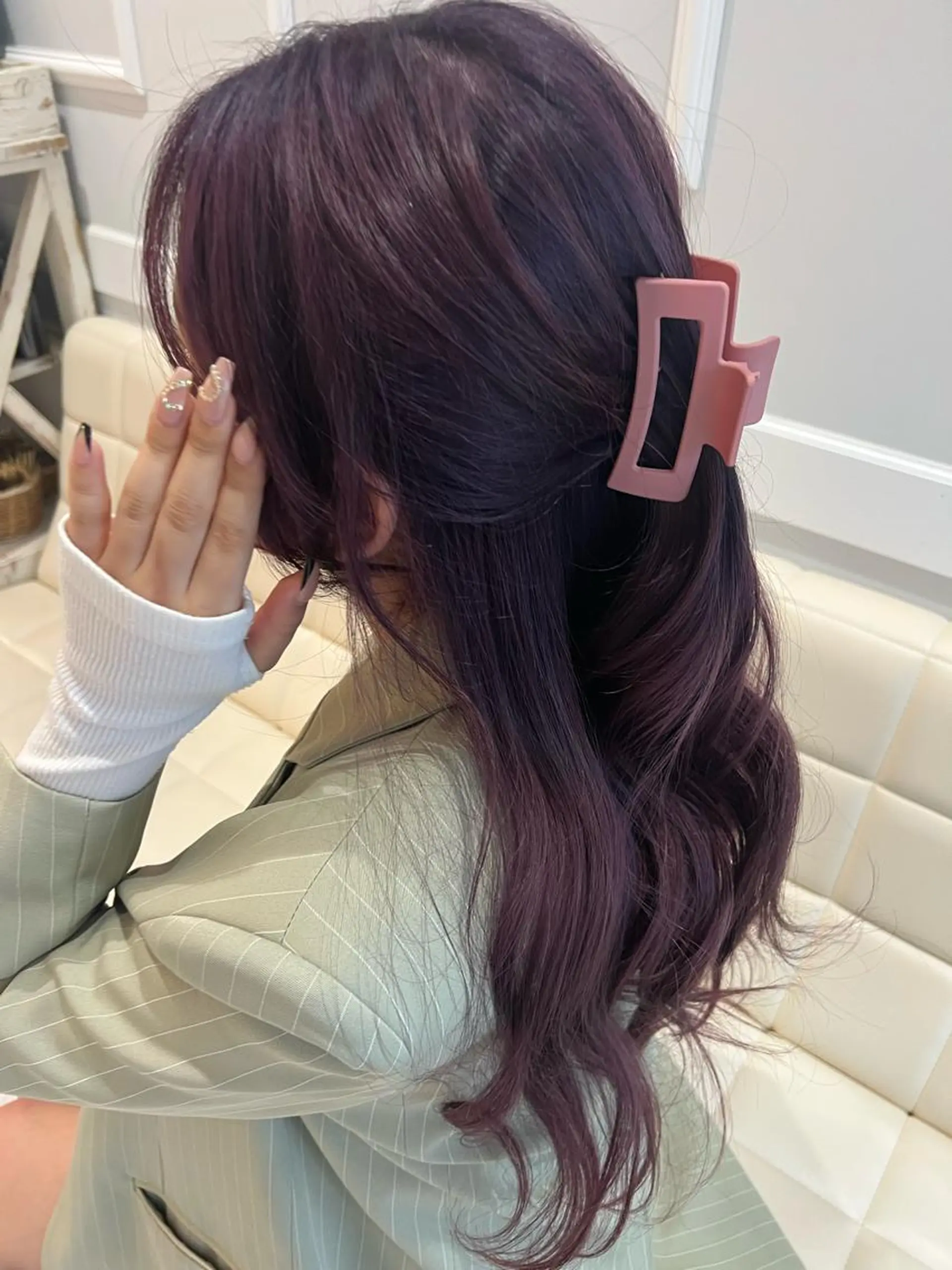 ロング カラー ヘアセット 🍏すがの みき🍏のヘアスタイル