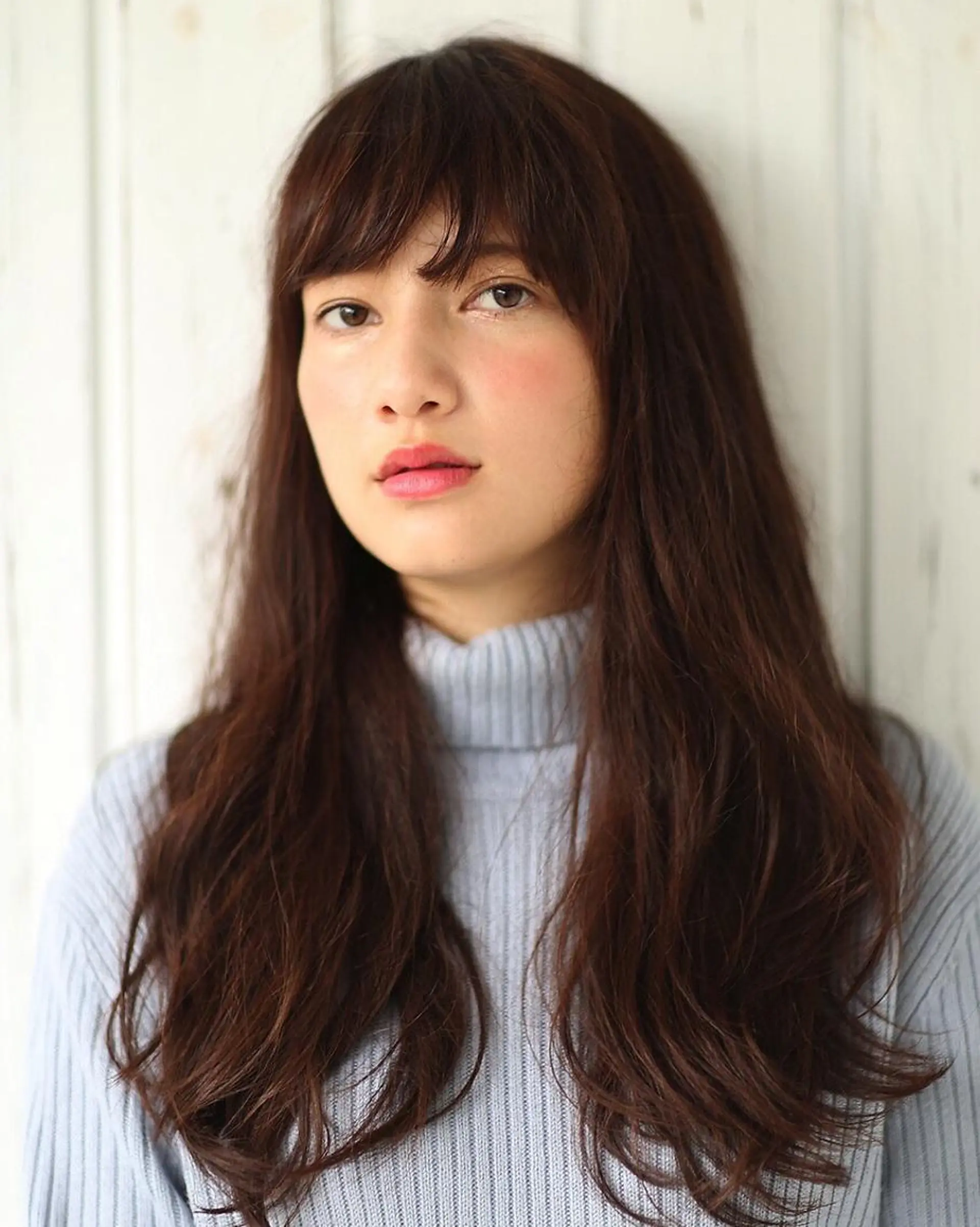 ミディアム セミロング ロング conne& ririのヘアスタイル