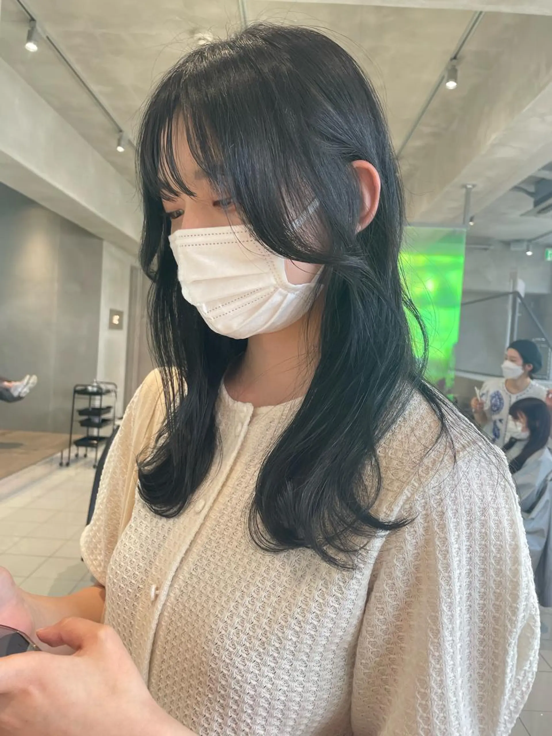 セミロング レイヤーカット 特化美容師のヘアスタイル