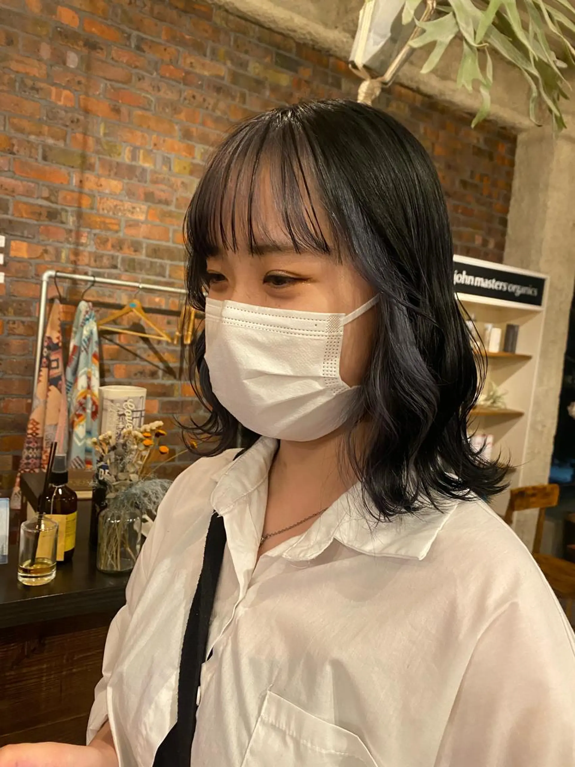 ミディアム カラー インナーカラー the BRIDGE 加藤みのりのヘアスタイル