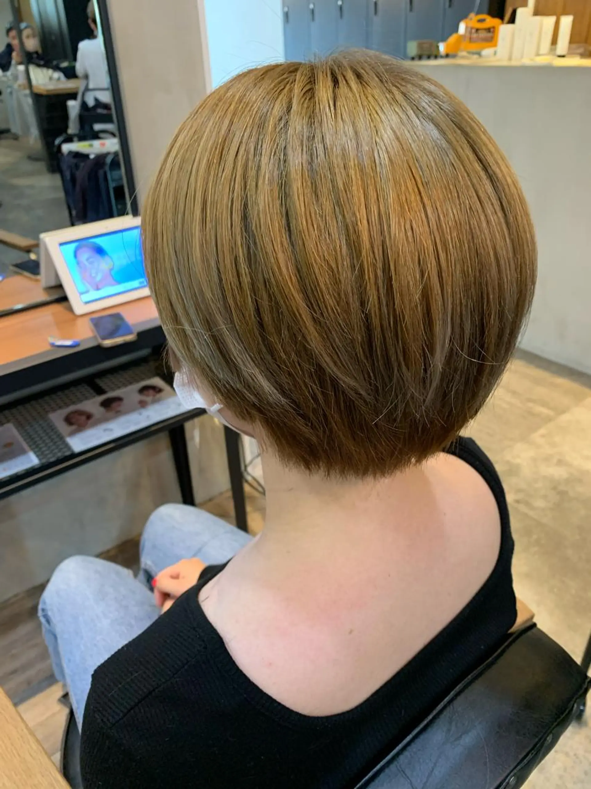 ショート 河田 寧生のヘアスタイル