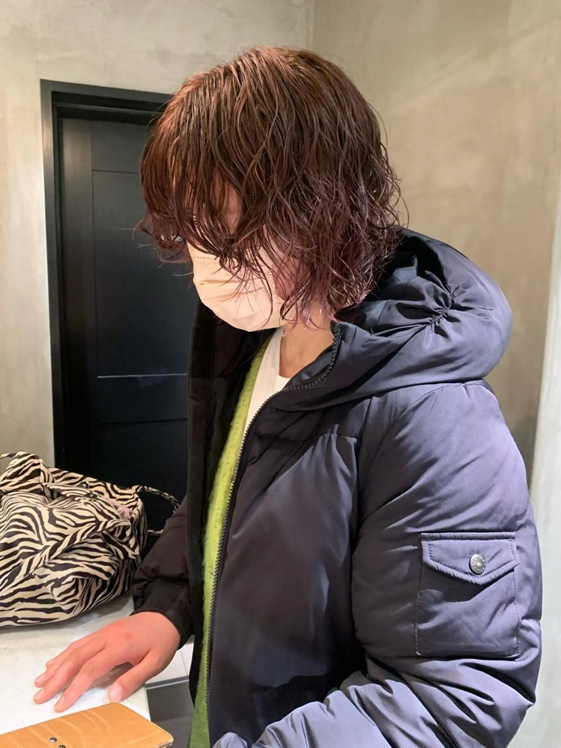 ミディアム カラー パーマ カット パーマ トリートメント アンニュイヘア🪽 ayumiのヘアスタイル