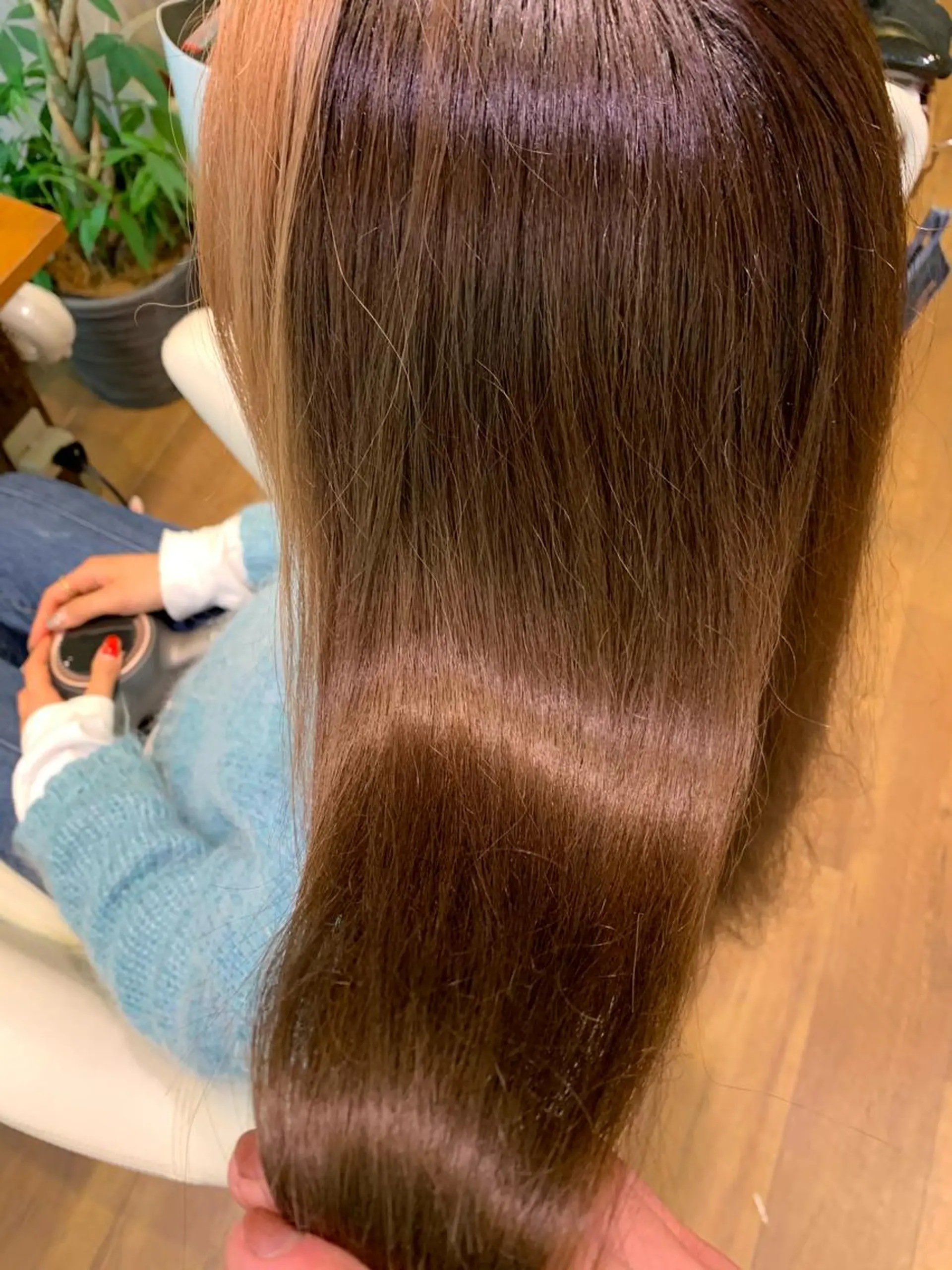 ロング 【店長】インナー指名 No.1戸塚優思のヘアスタイル