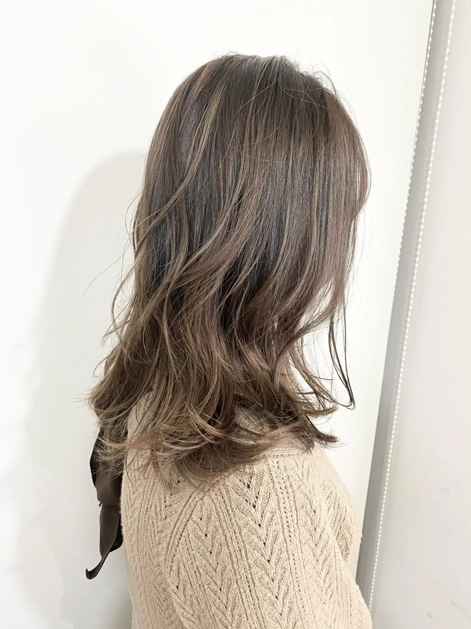 セミロング 西尾 隆介のヘアスタイル