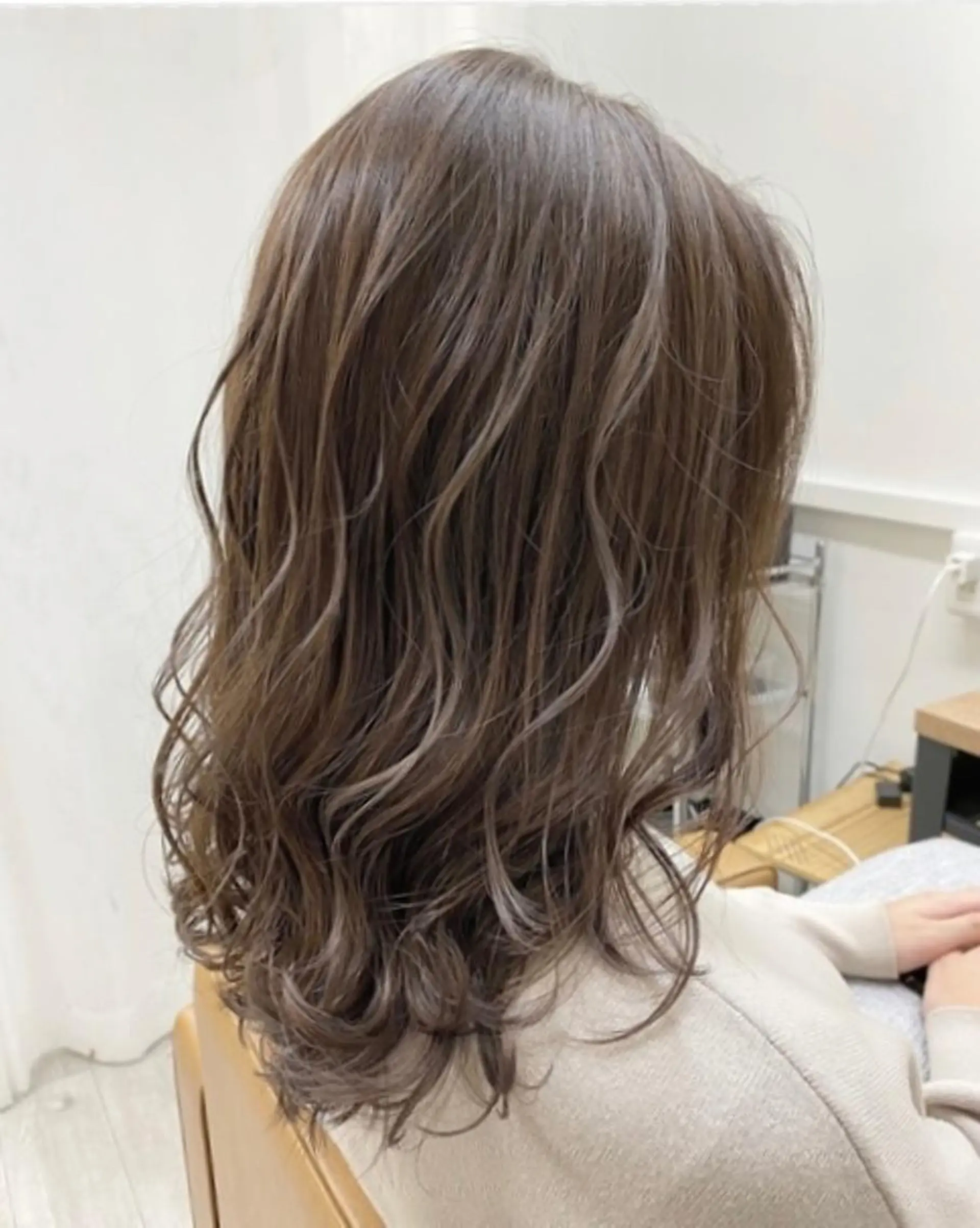 セミロング カラー FUKUSHIMA 🔥のヘアスタイル