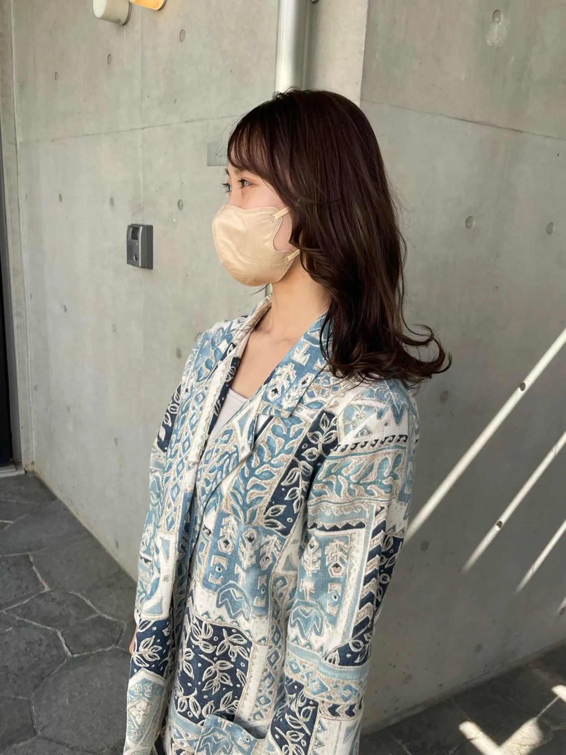 セミロング カラー 🌿髪質改善🌿艶髪 透明感🌿karenのヘアスタイル