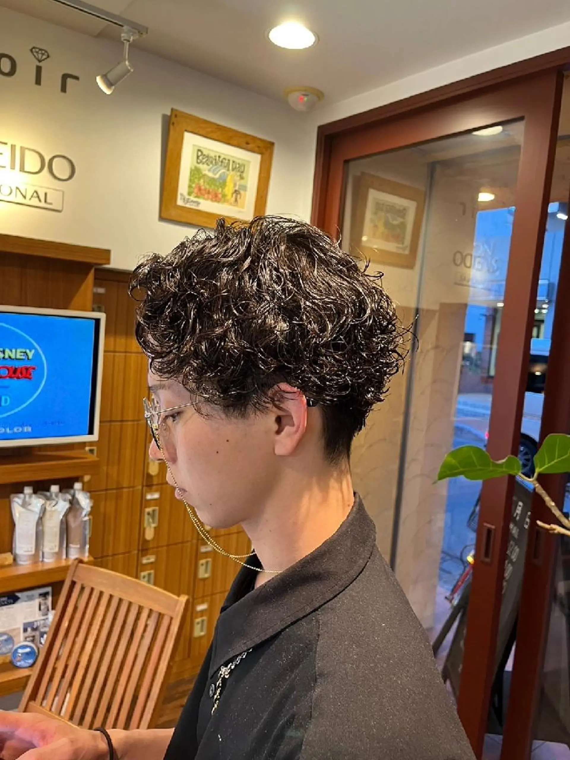 パーマ メンズ 伊藤 亜輝のヘアスタイル