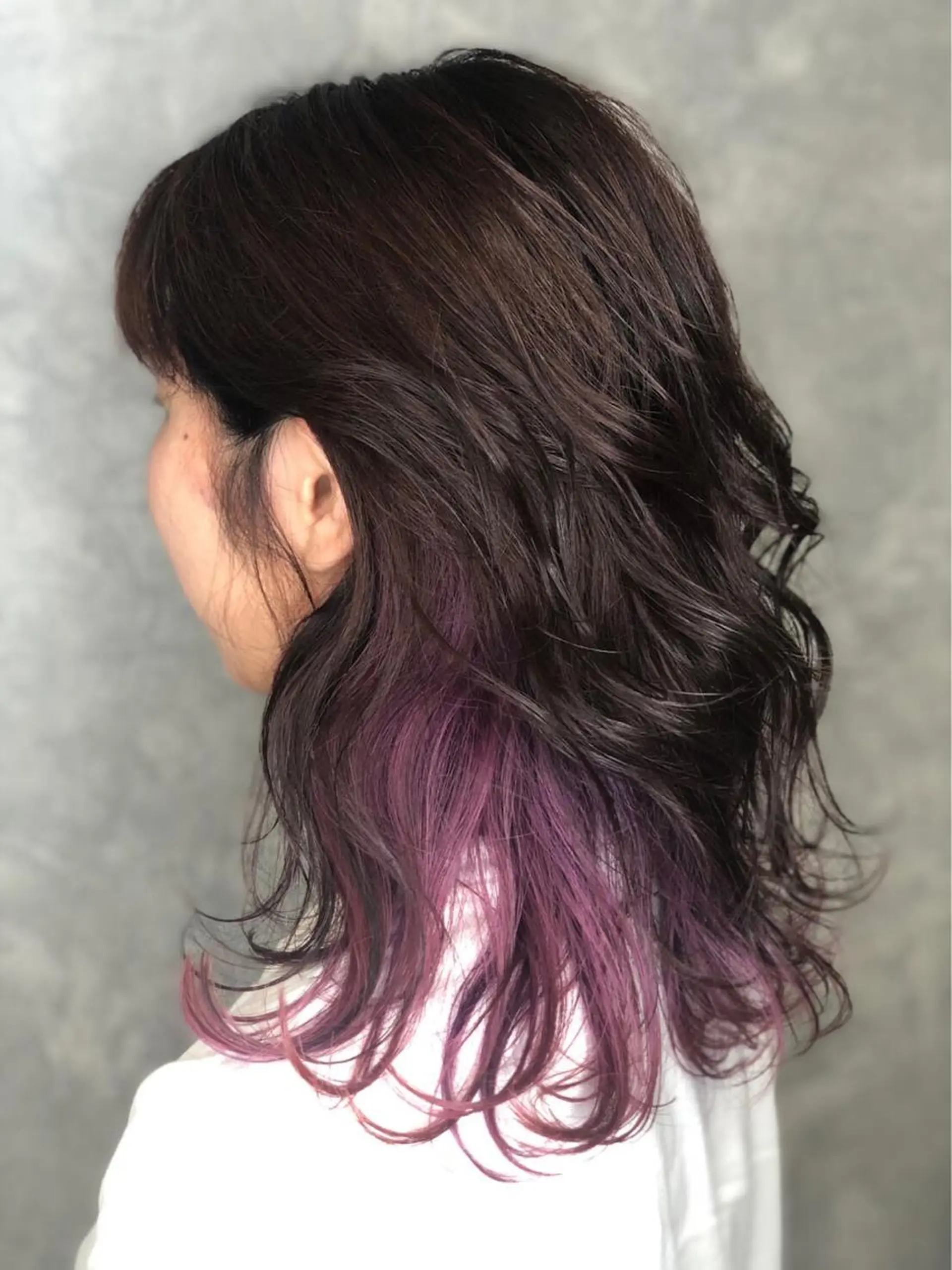 カラー パーマ ヘアアレンジ 吉田 瑛美のヘアスタイル