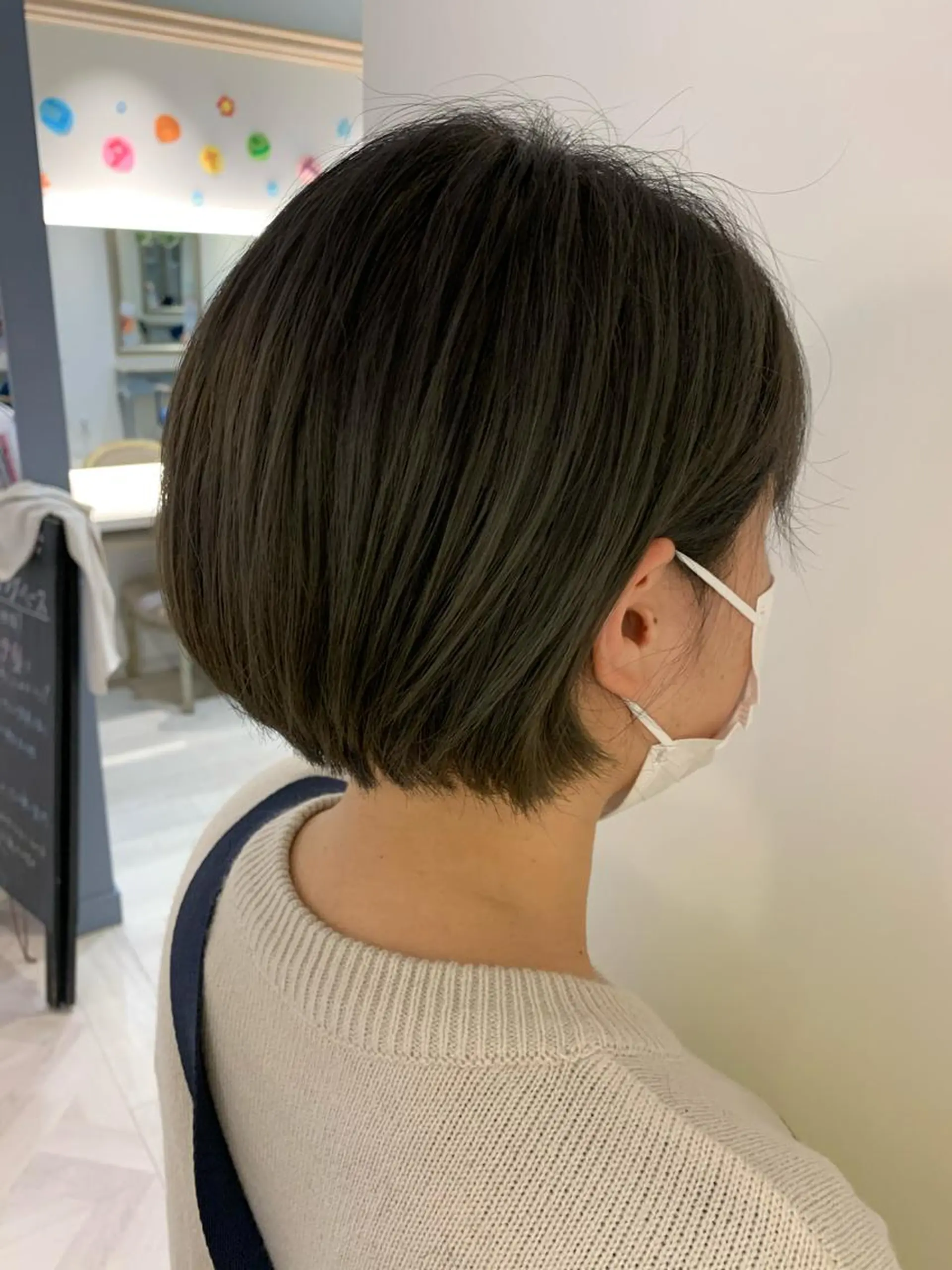 ショート カラー 🍓韓国ヘア レイヤ ーカット🍓笠原 葵のヘアスタイル