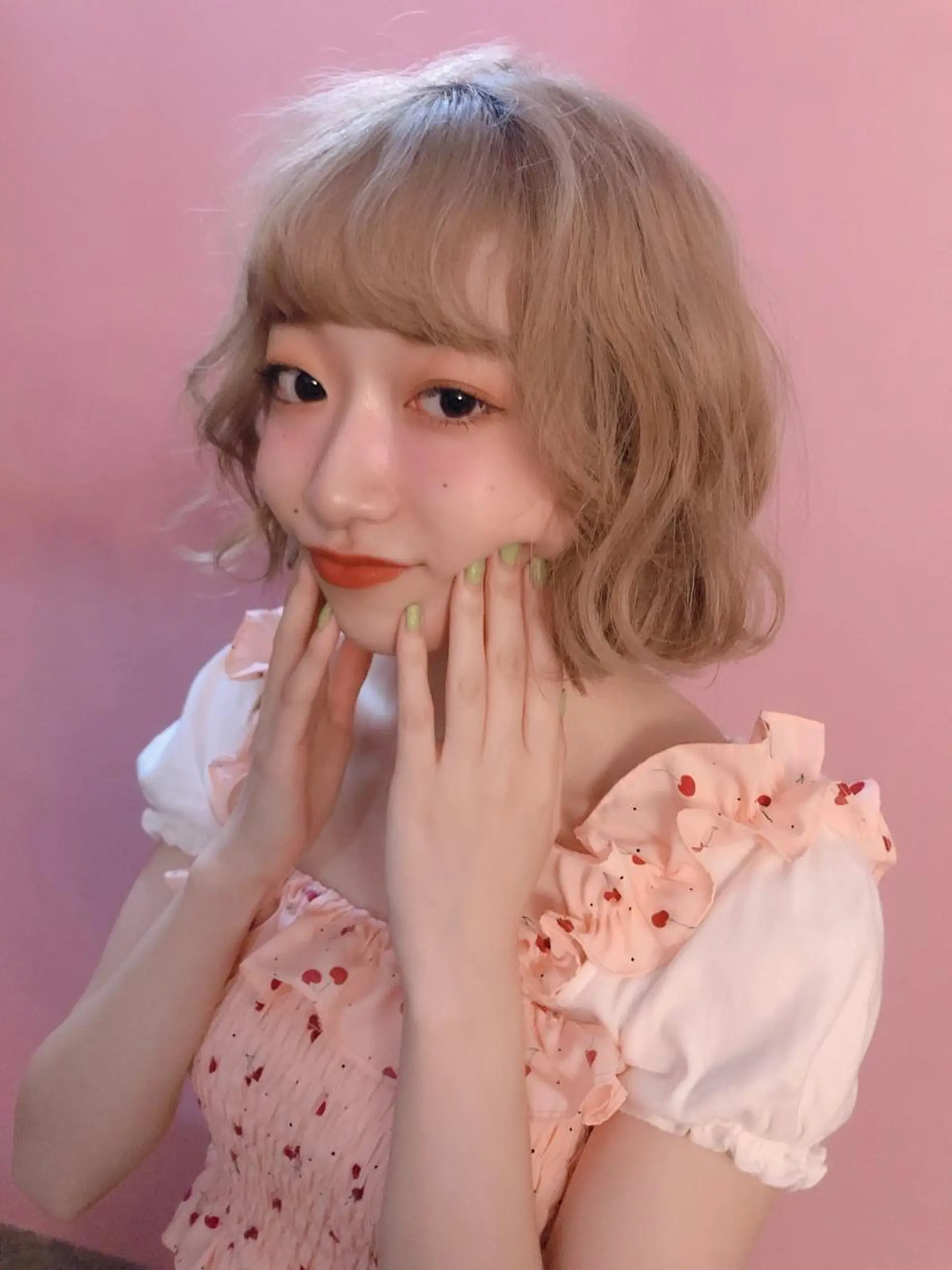 ミディアム カラー 銀座 美容師 ❕mizukaのヘアスタイル