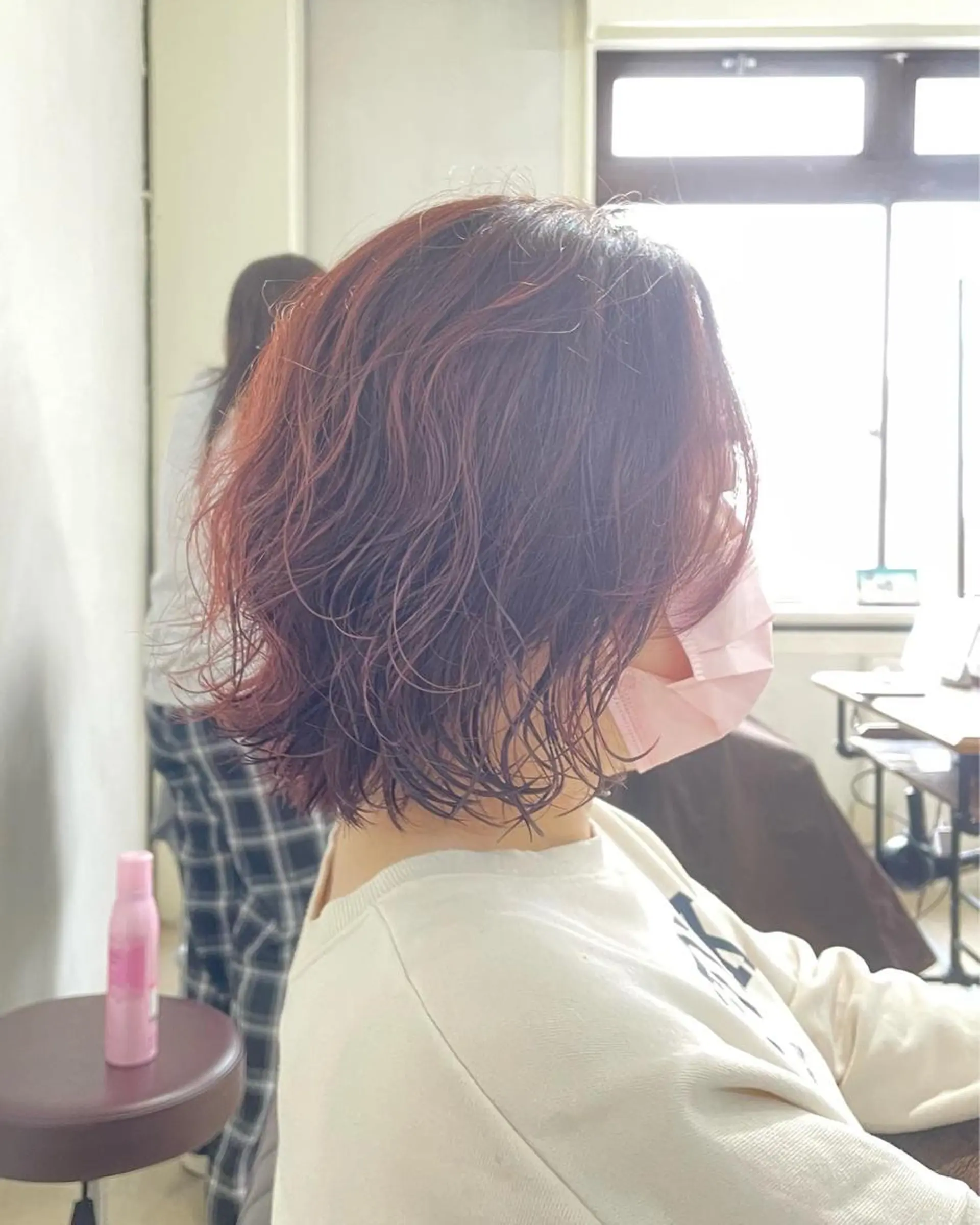 ミディアム パーマ 大人ショート🥂みつ はし こうだい🦕のヘアスタイル