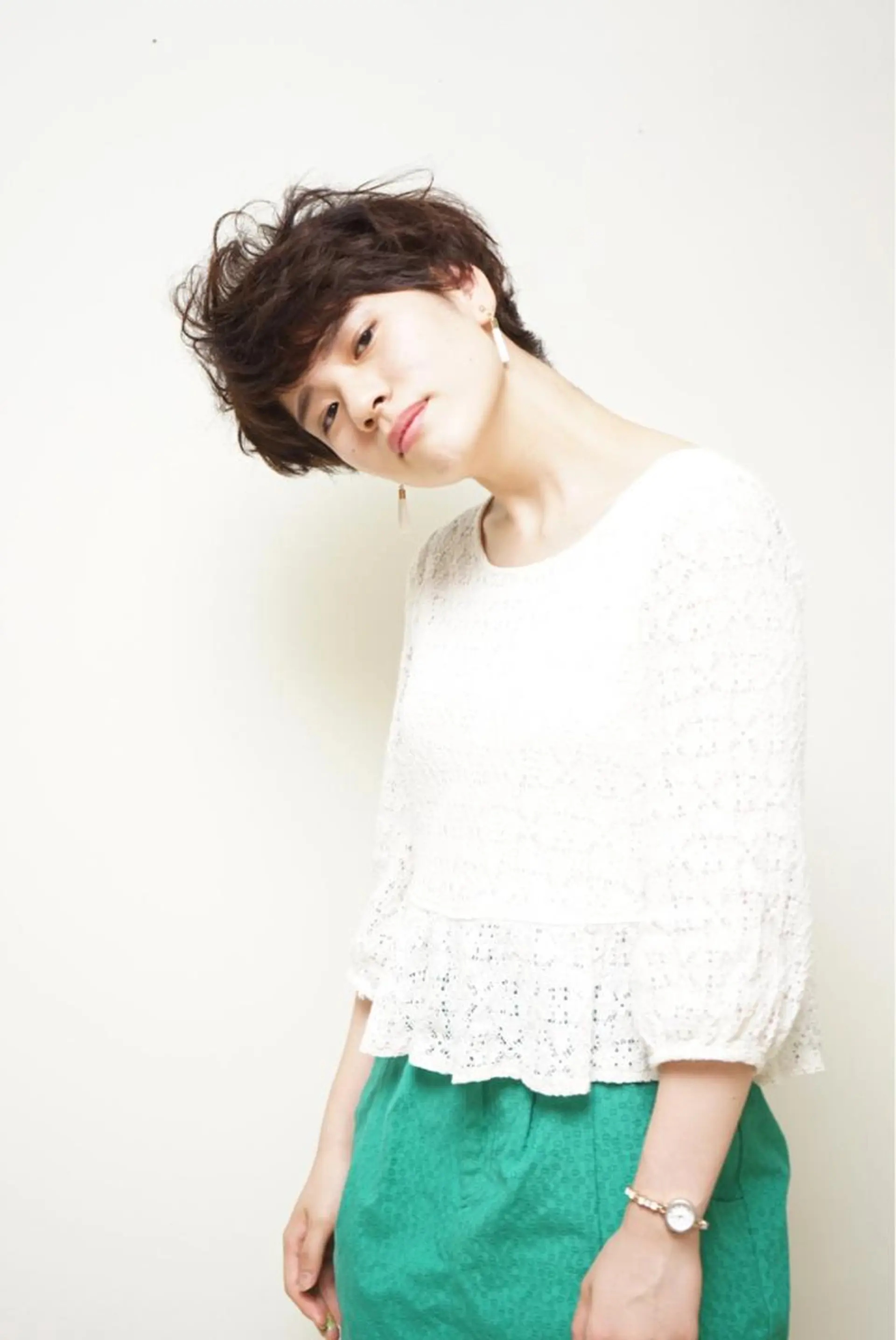 ショート 髪質改善/デザイン/ 天王寺/奥野和広のヘアスタイル