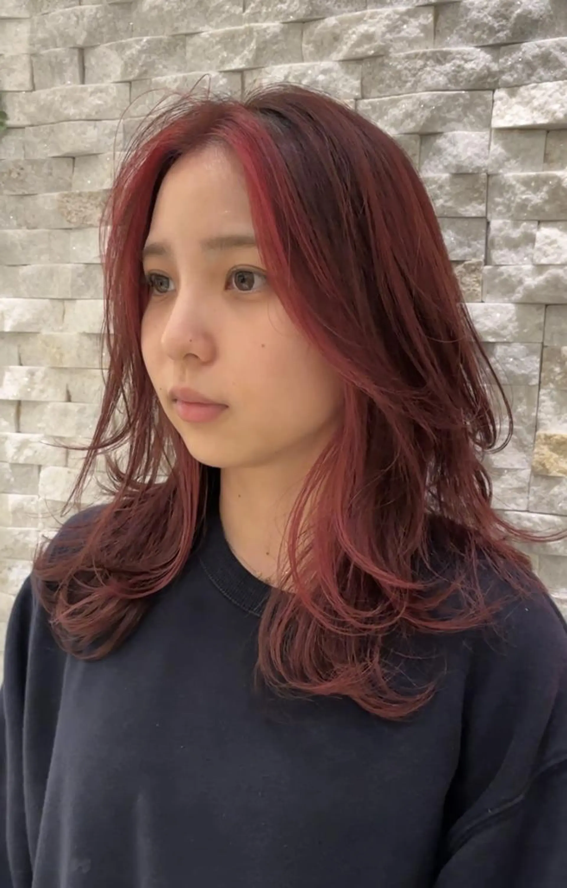 カラー ヘアカラー トリートメント 艶髪白髪染め★ 野口心花のヘアスタイル