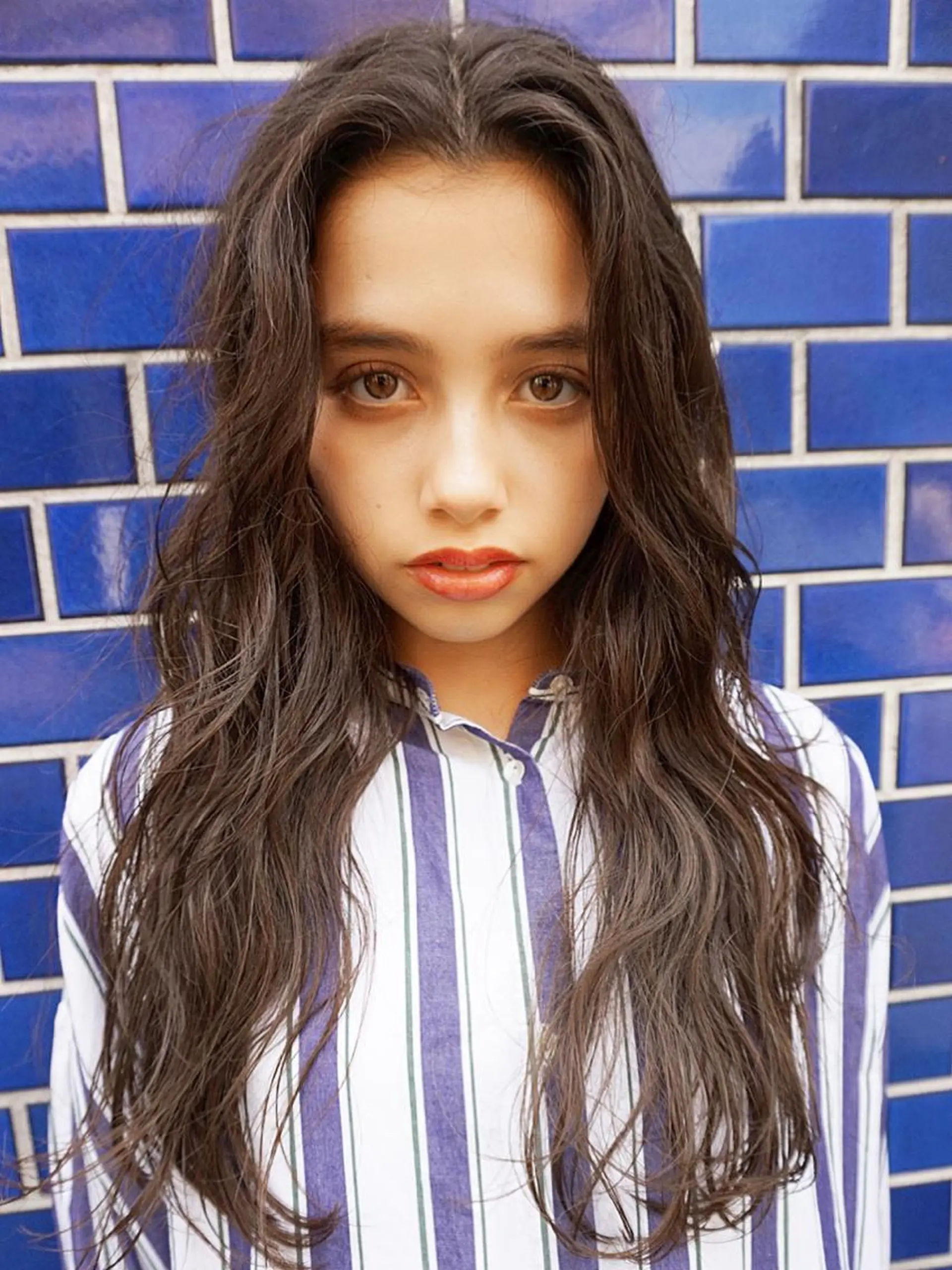 ロング カラー コジマ ダイスケのヘアスタイル