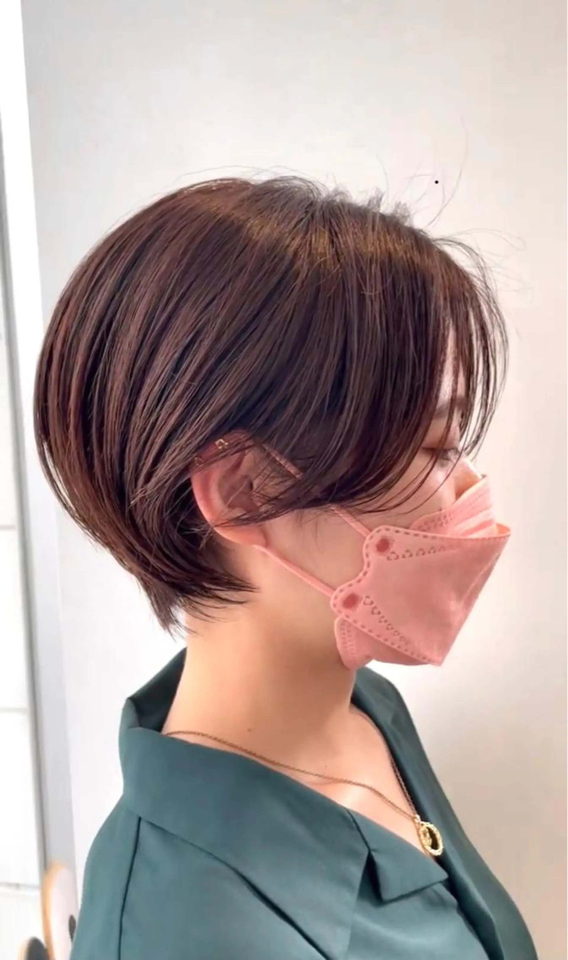 ショート カラー 笠原 健人のヘアスタイル