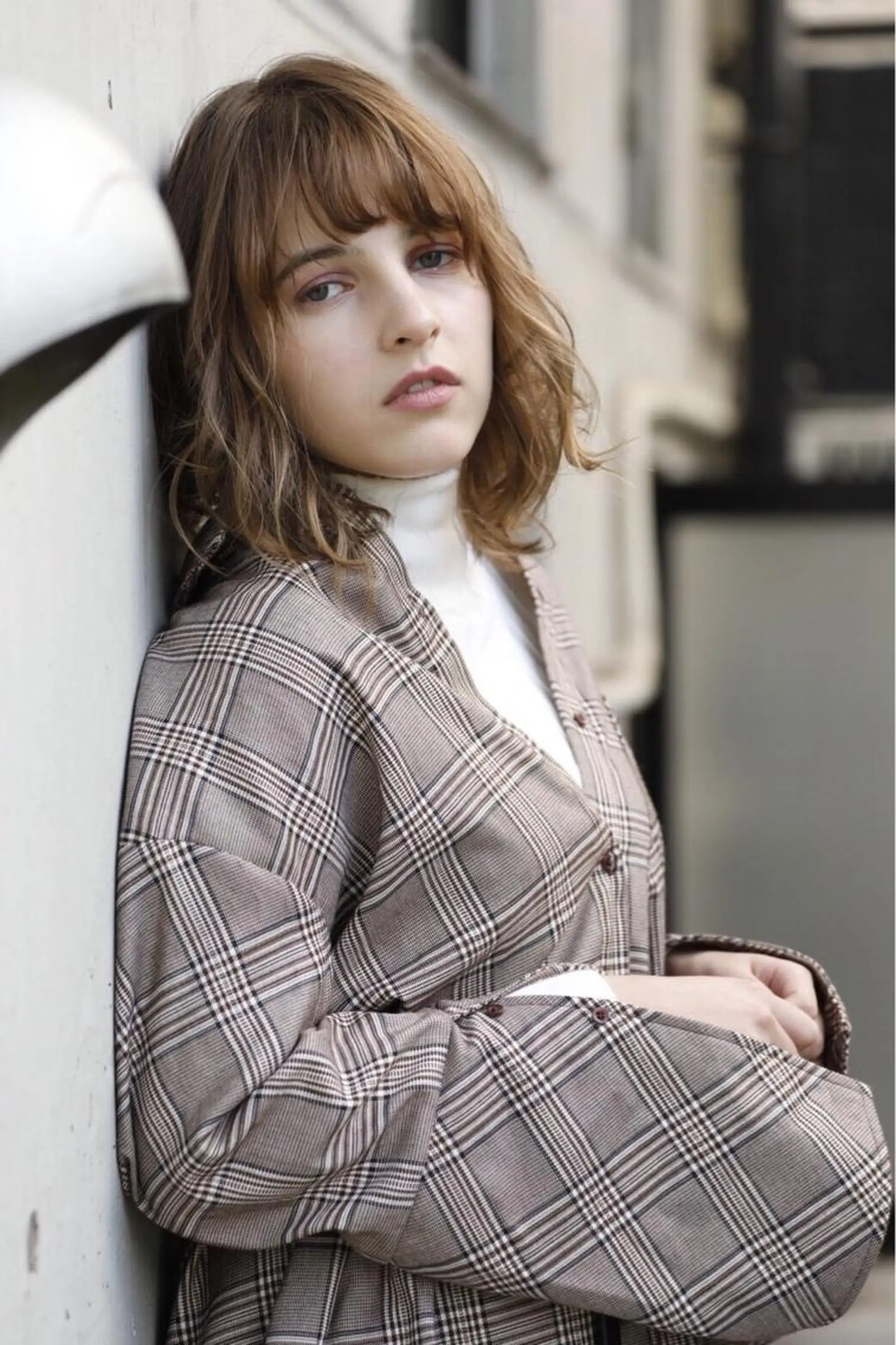 ミディアム カラー ヘアアレンジ 仲間 菜々世のヘアスタイル