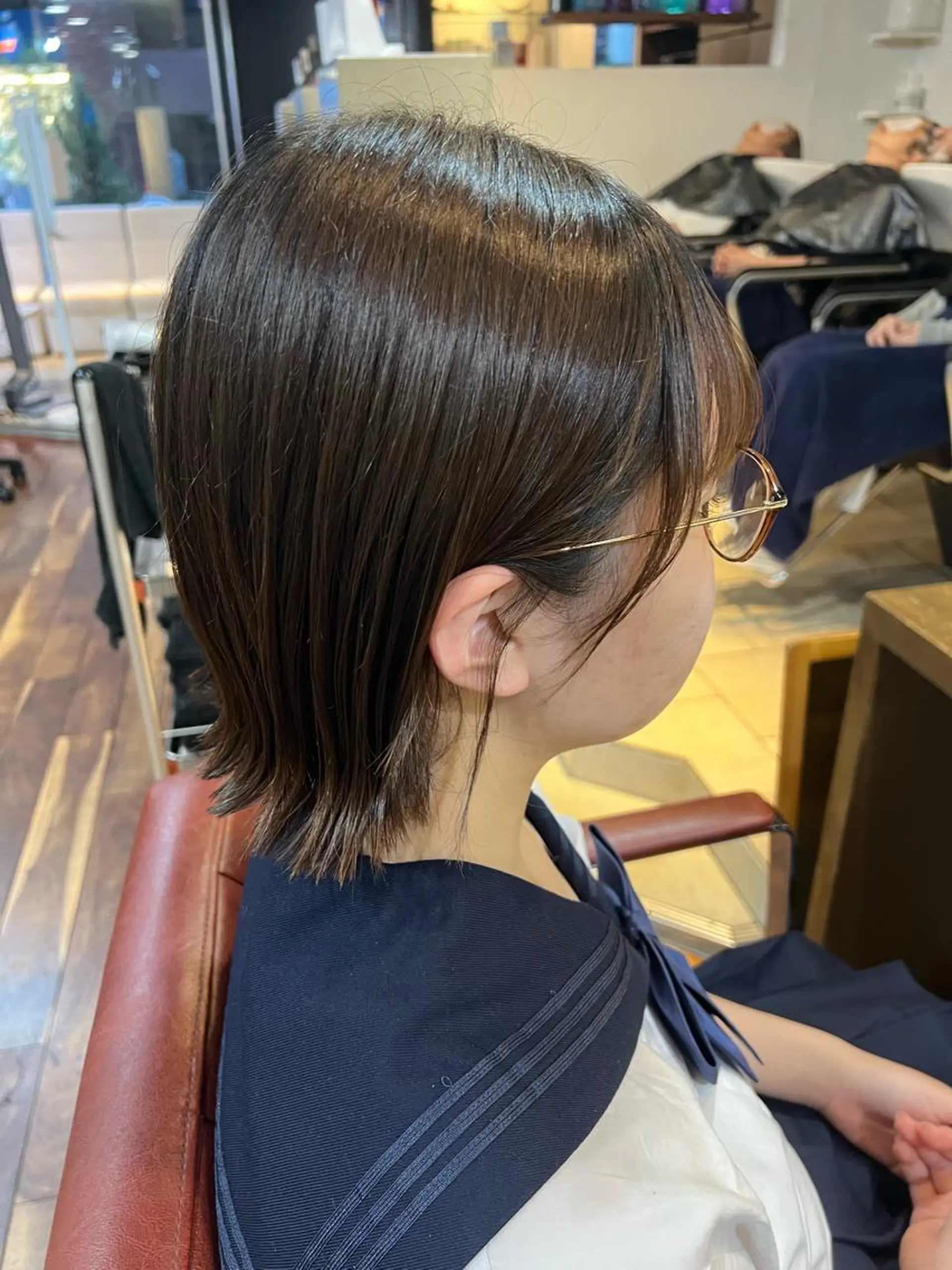 ミディアム ボブ カット 透明感カラー🌱 🍑天野琴音🍑のヘアスタイル