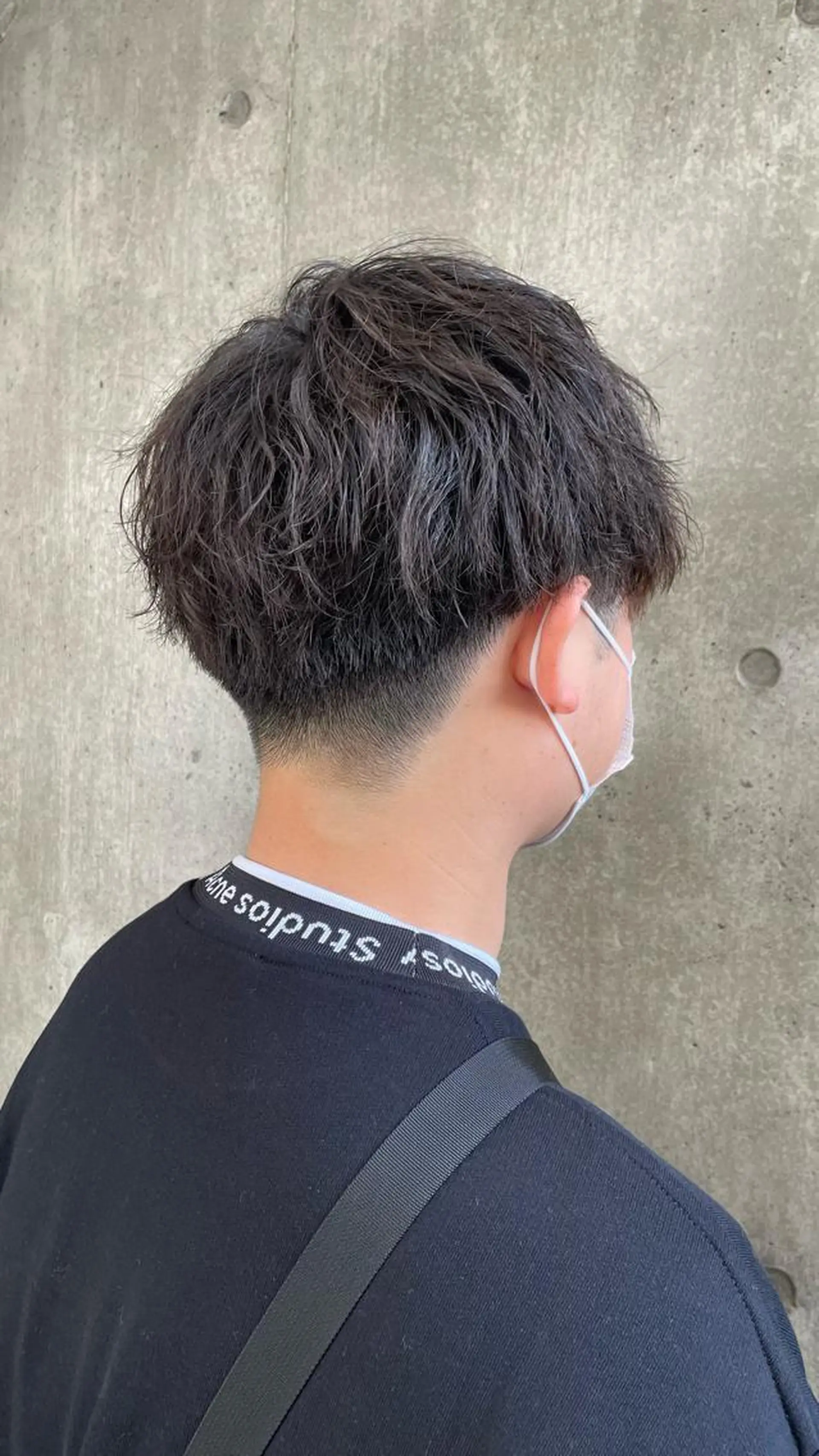 パーマ メンズ もりたみかこ 美容師お休み中のヘアスタイル