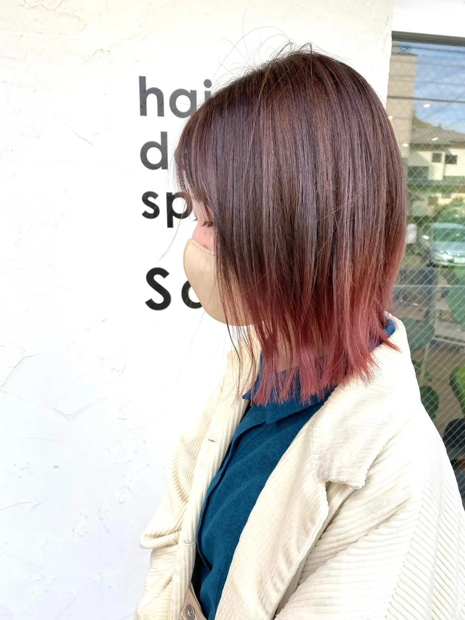 ミディアム Sabby氏川洸希 パーマのヘアスタイル