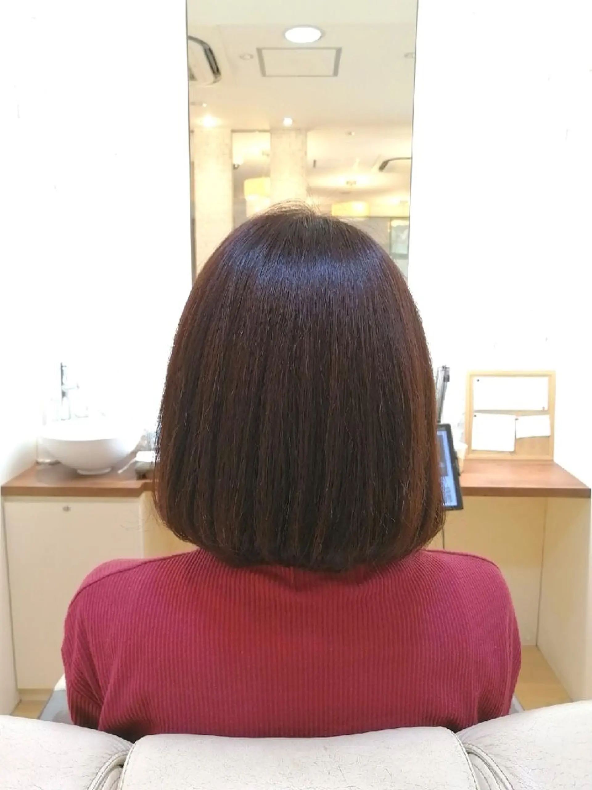 ミディアム 鈴木 さやかのヘアスタイル