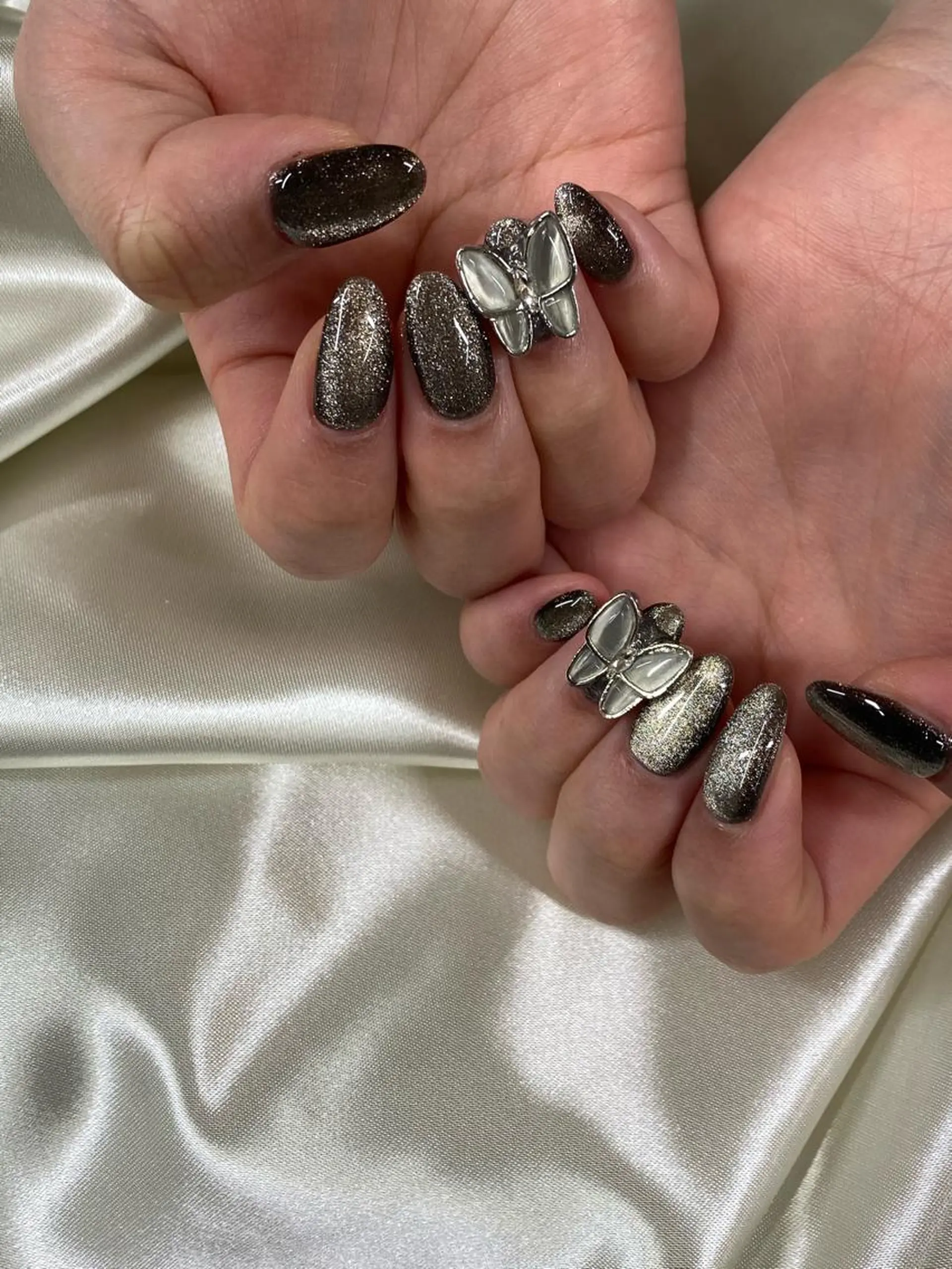 ネイル ストーンネイル ハンドネイル ハンドケア Charme. NOBUKOのネイルデザイン