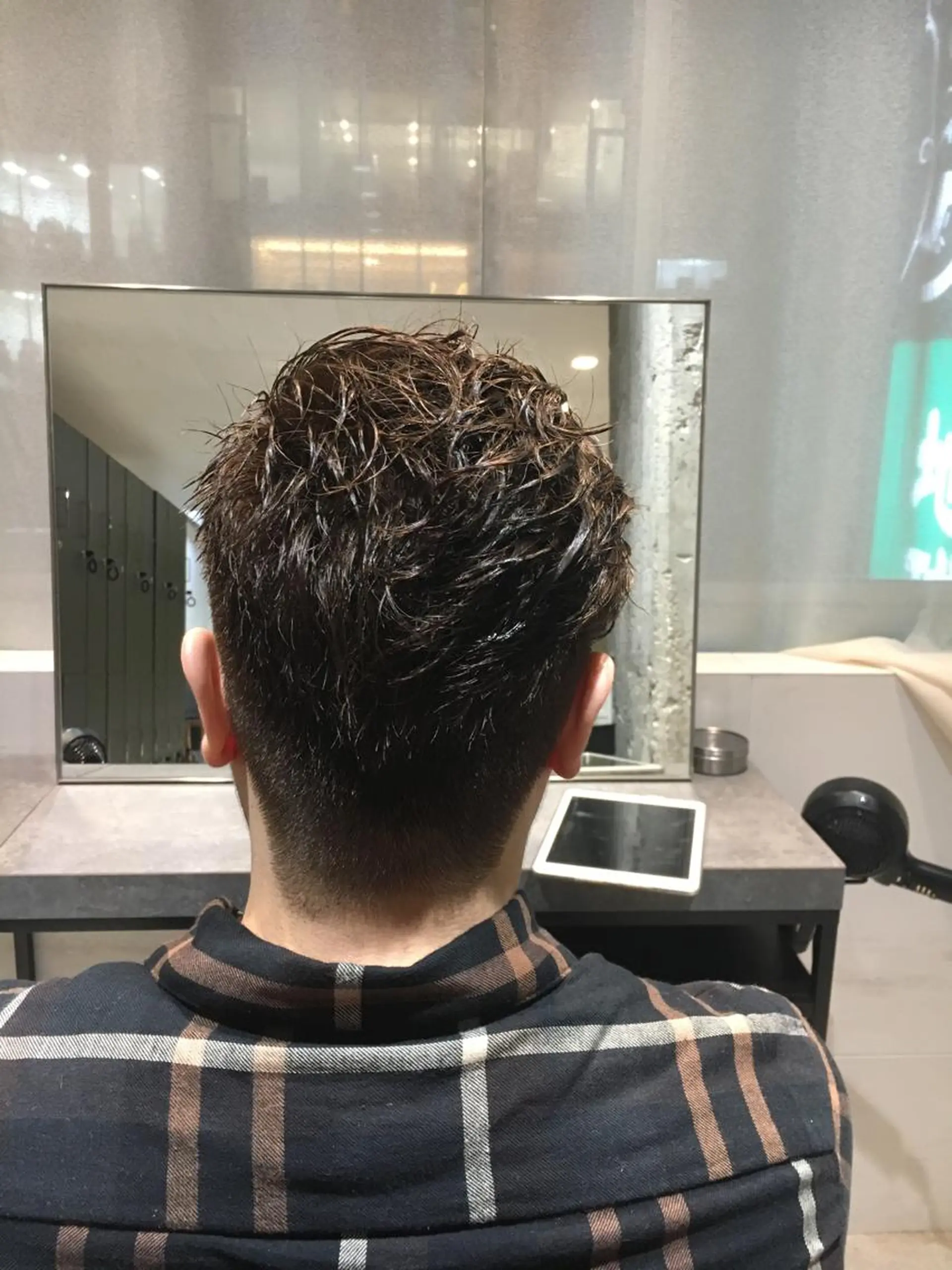 ショート カラー メンズ 刈り上げ イルミナカラー カット ヘアカラー トリートメント 髪質改善ULTOWA ✨松井　美幸のヘアスタイル