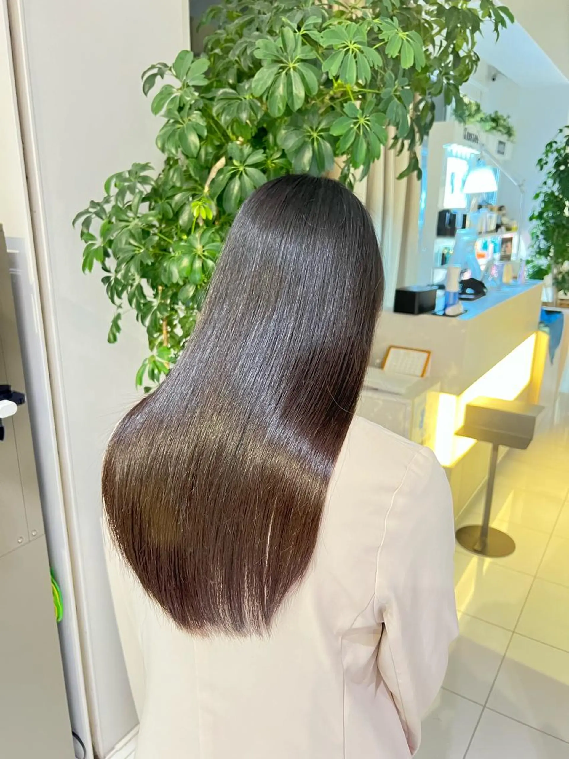 ロング フルガキ ハルカ天神美容室のヘアスタイル