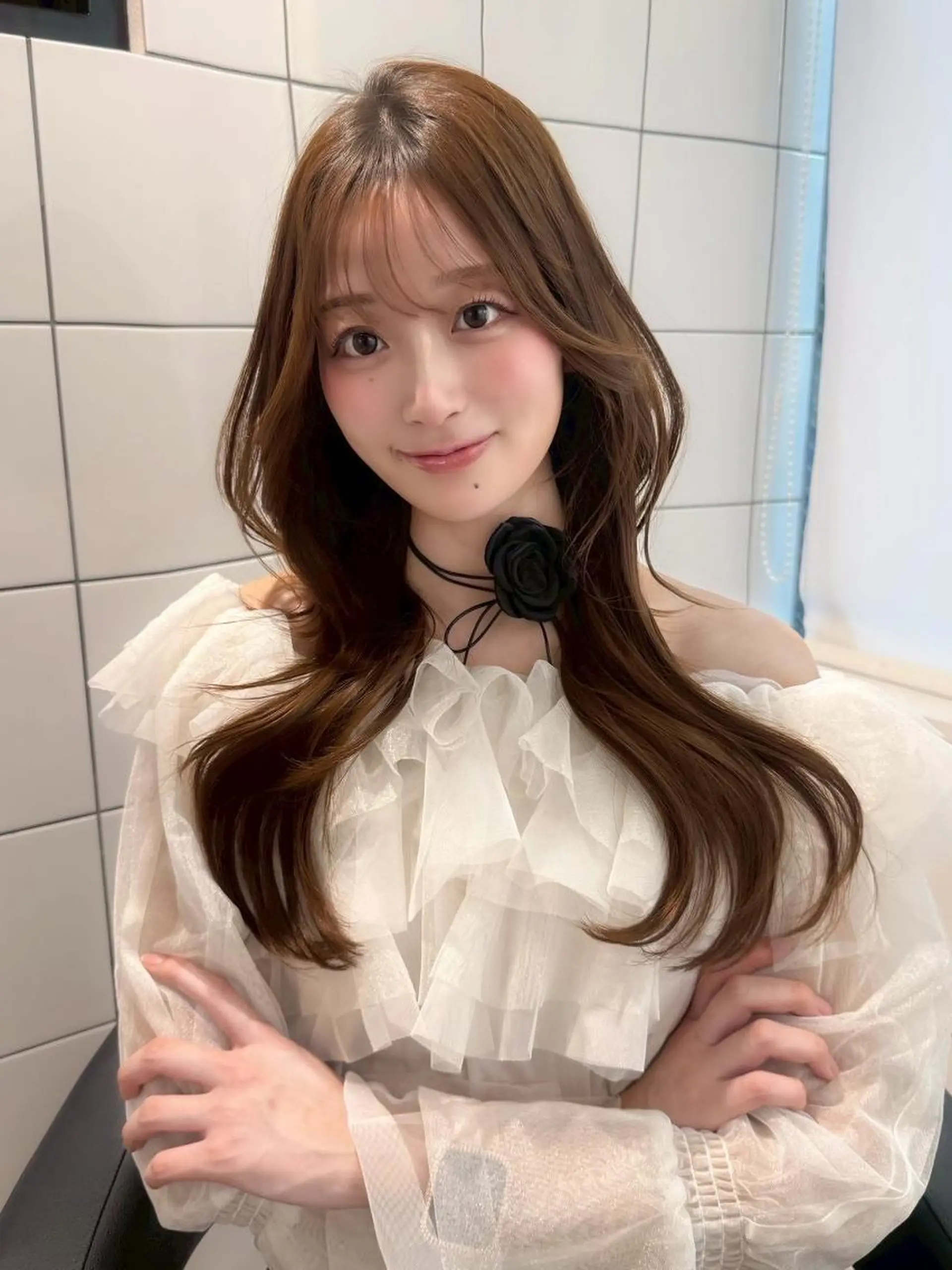 カラー カット ヘアカラー トリートメント ヘッドスパ ヘアセット 透明感×似合わせ 💗トレンドヘア💗のヘアスタイル