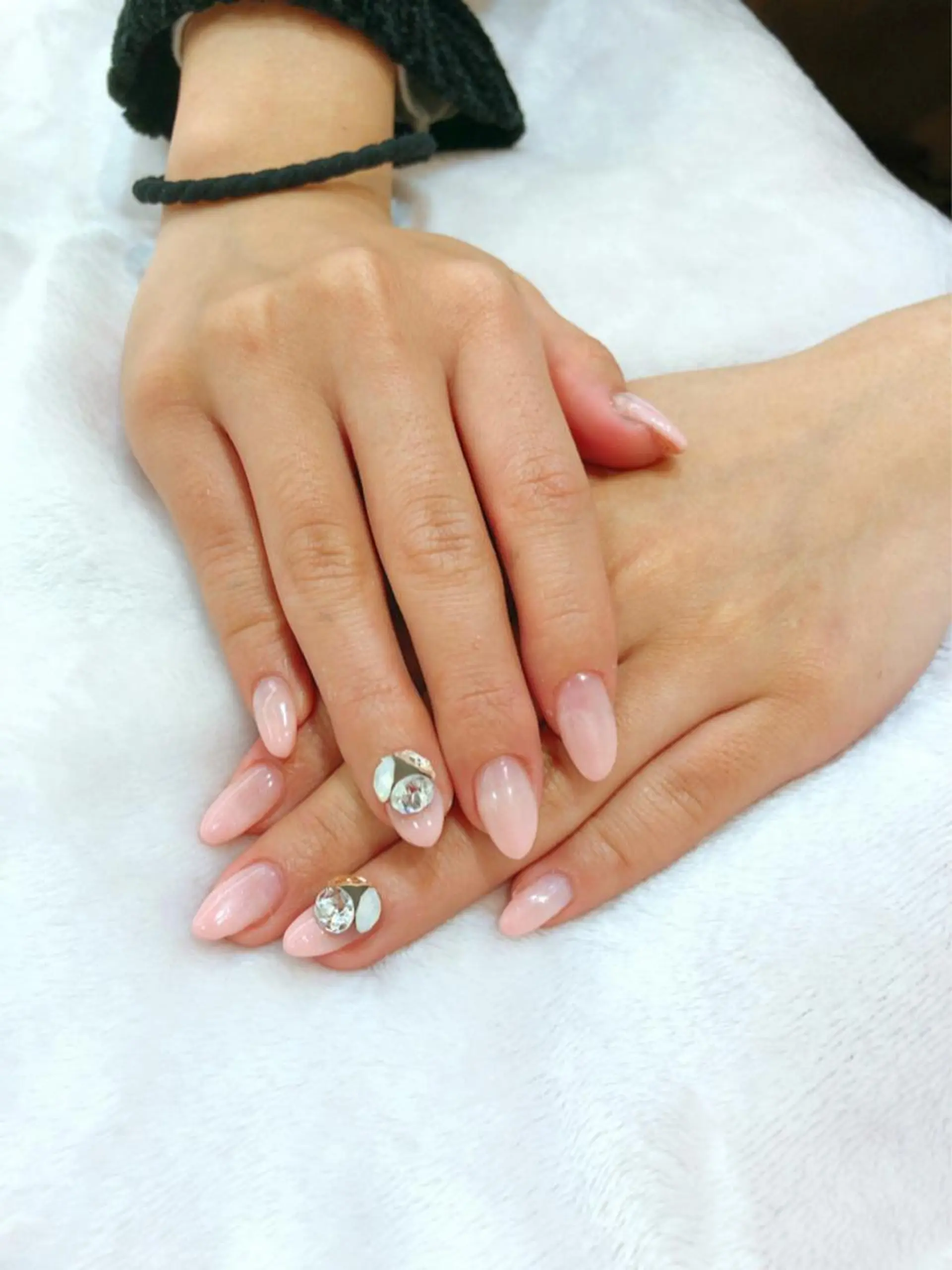 キッズ ネイル マツエク・マツパ グラデーション シンプルネイル a:Qネイル /久米川のネイルデザイン