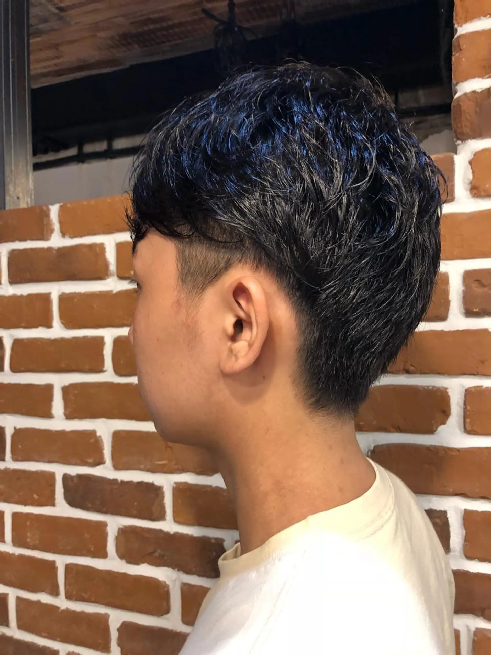 メンズ ✨色持ちの良い艶 カラー✨蟹江真世のヘアスタイル