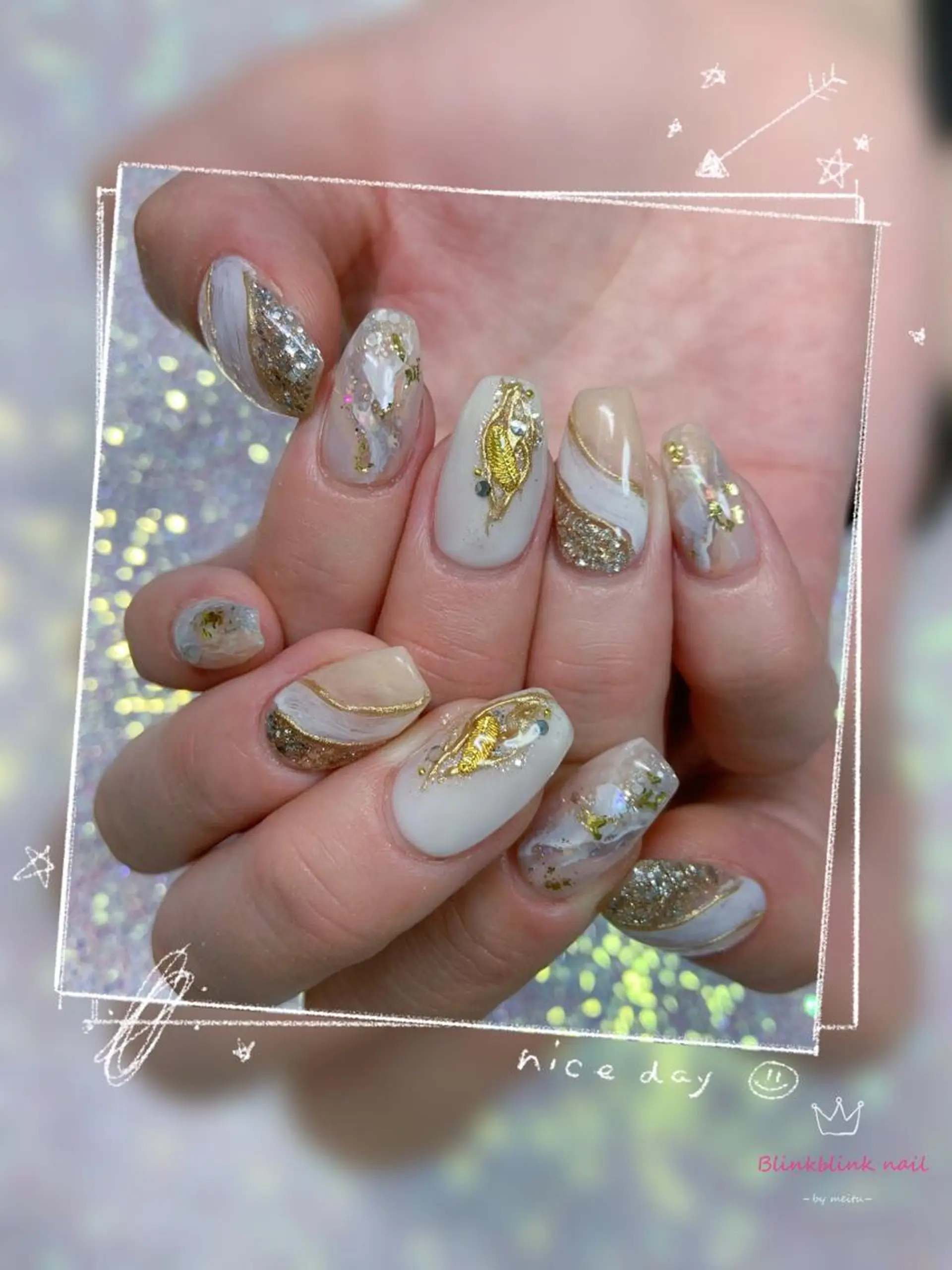 セミロング ネイル Style Nailのネイルデザイン