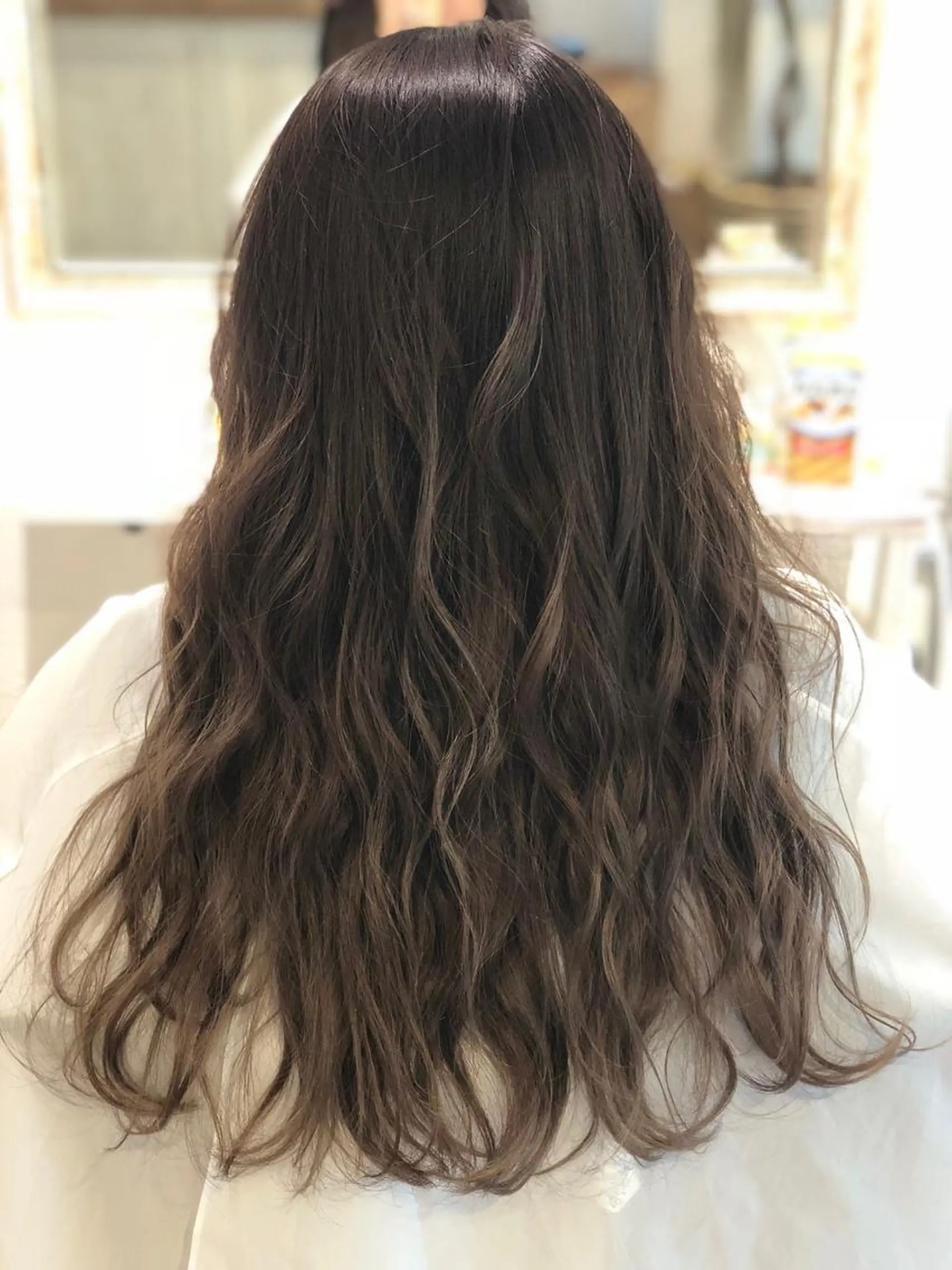 セミロング カラー ヘアアレンジ 透明感カラー グラデーションカラー カット ヘアカラー トリートメント 吉祥寺 似合 わせcut/kanaのヘアスタイル