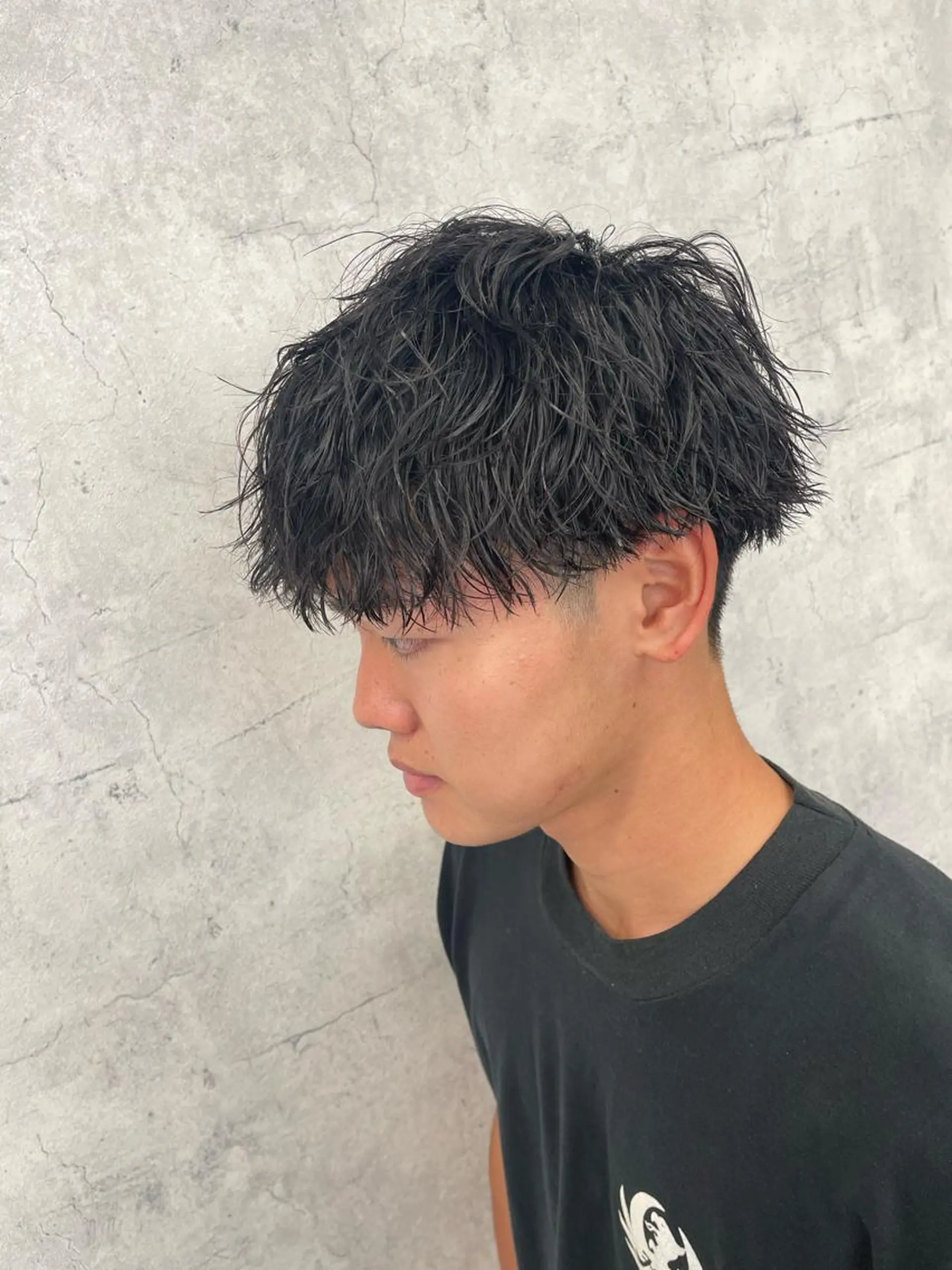 ショート パーマ メンズ カット パーマ limit🦄店長 髪質改善KOUHEIのヘアスタイル