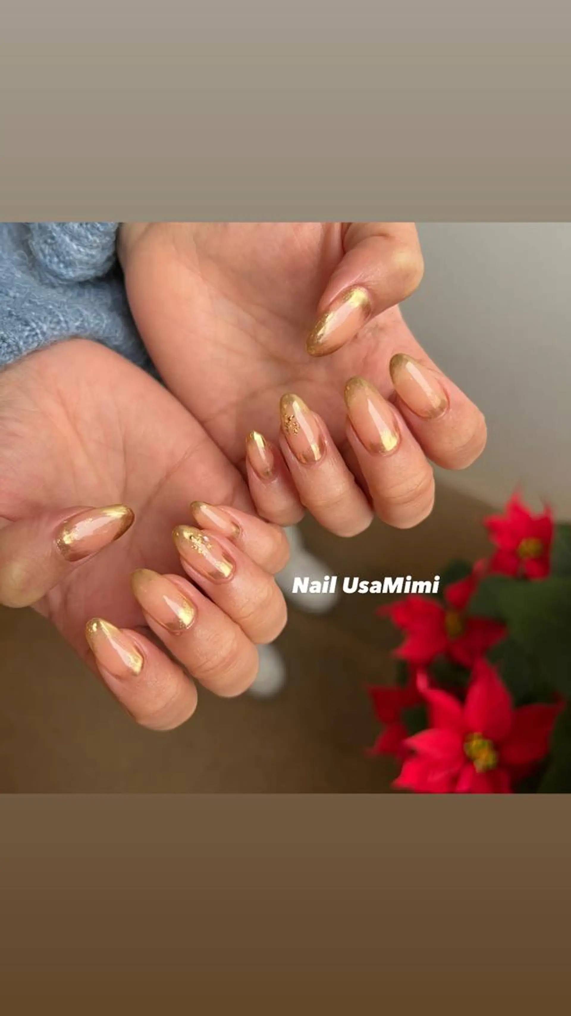 ネイル フットネイル ジェルネイル マグネットネイル 持ち込み ニュアンスネイル 本町ネイルNail UsaMimiのネイルデザイン