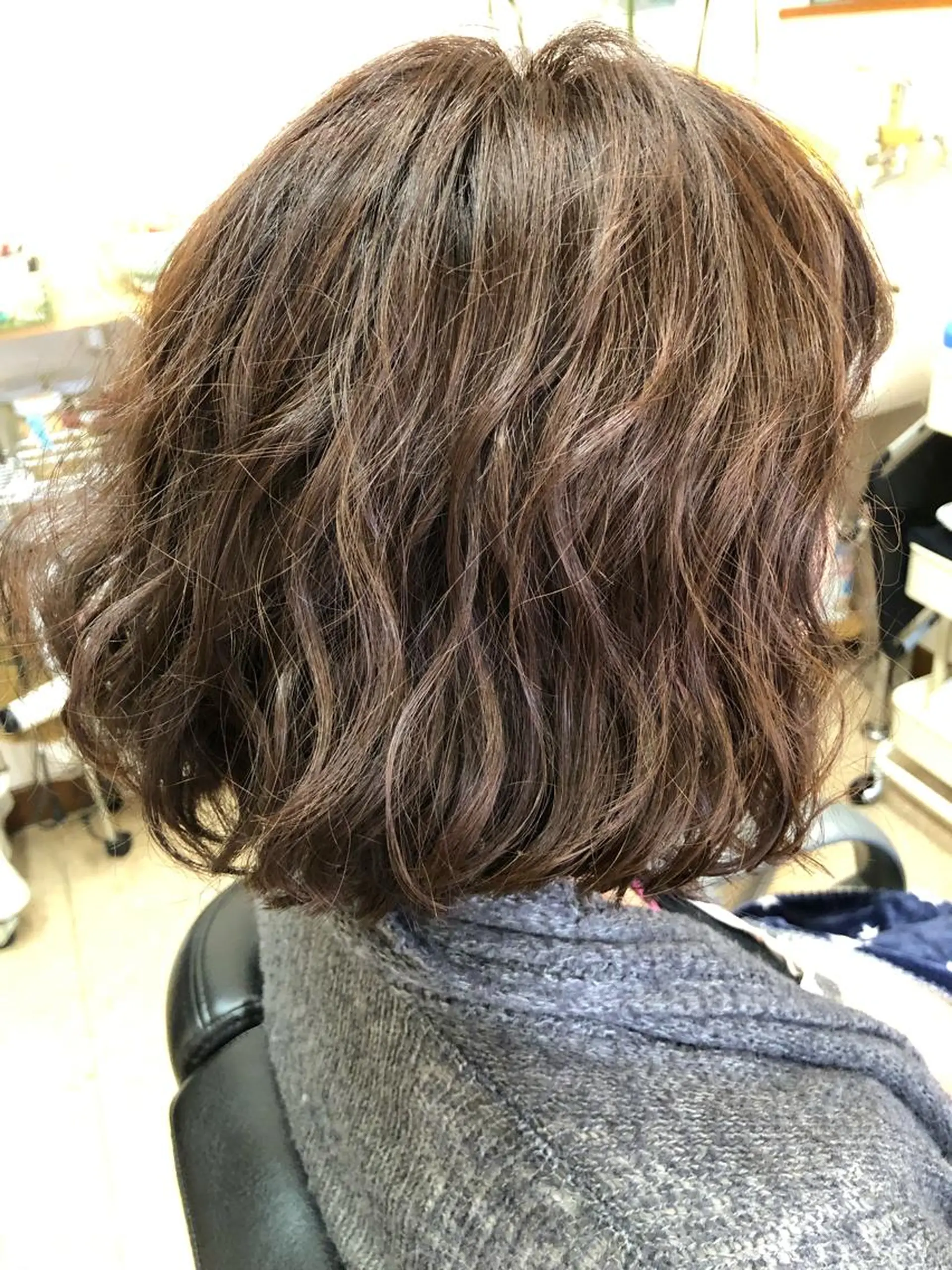 カラー パーマ 石塚 浩のヘアスタイル
