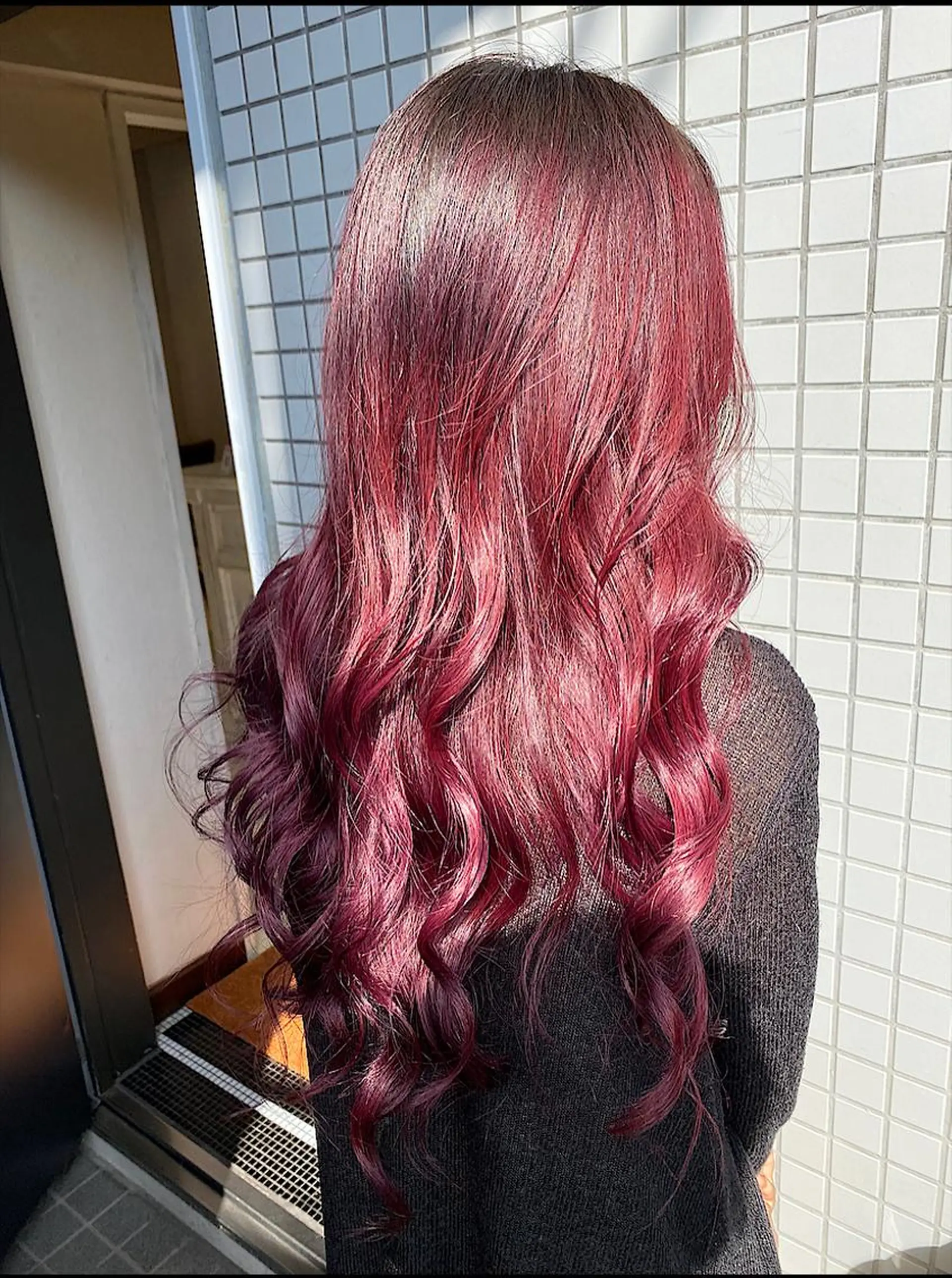 ミディアム カラー ブリーチ koheiのヘアスタイル