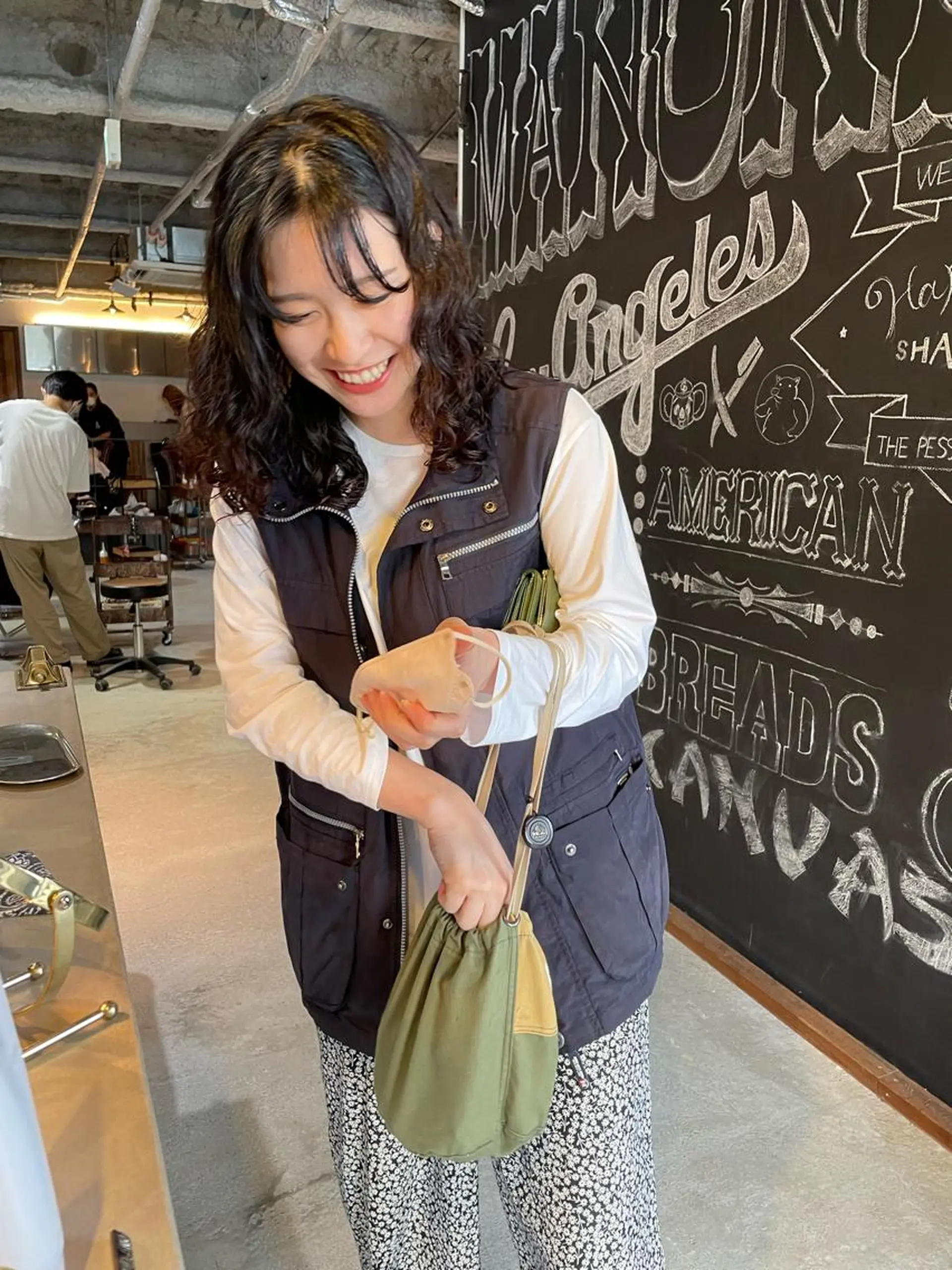 セミロング パーマ カット パーマ トリートメント メンズヘア/レイヤー /ボブ山内春輝のヘアスタイル