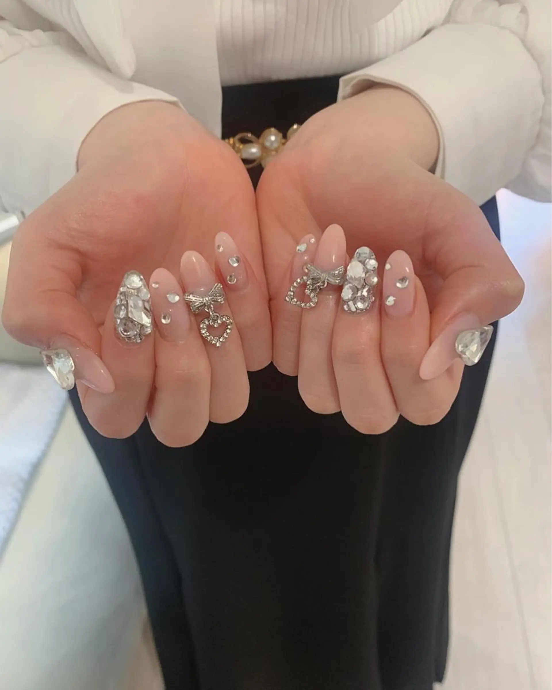 ネイル アートネイル フレンチネイル 韓国ネイル ミラーネイル ニュアンスネイル *・*MIMnail 1号店・*:・*のネイルデザイン