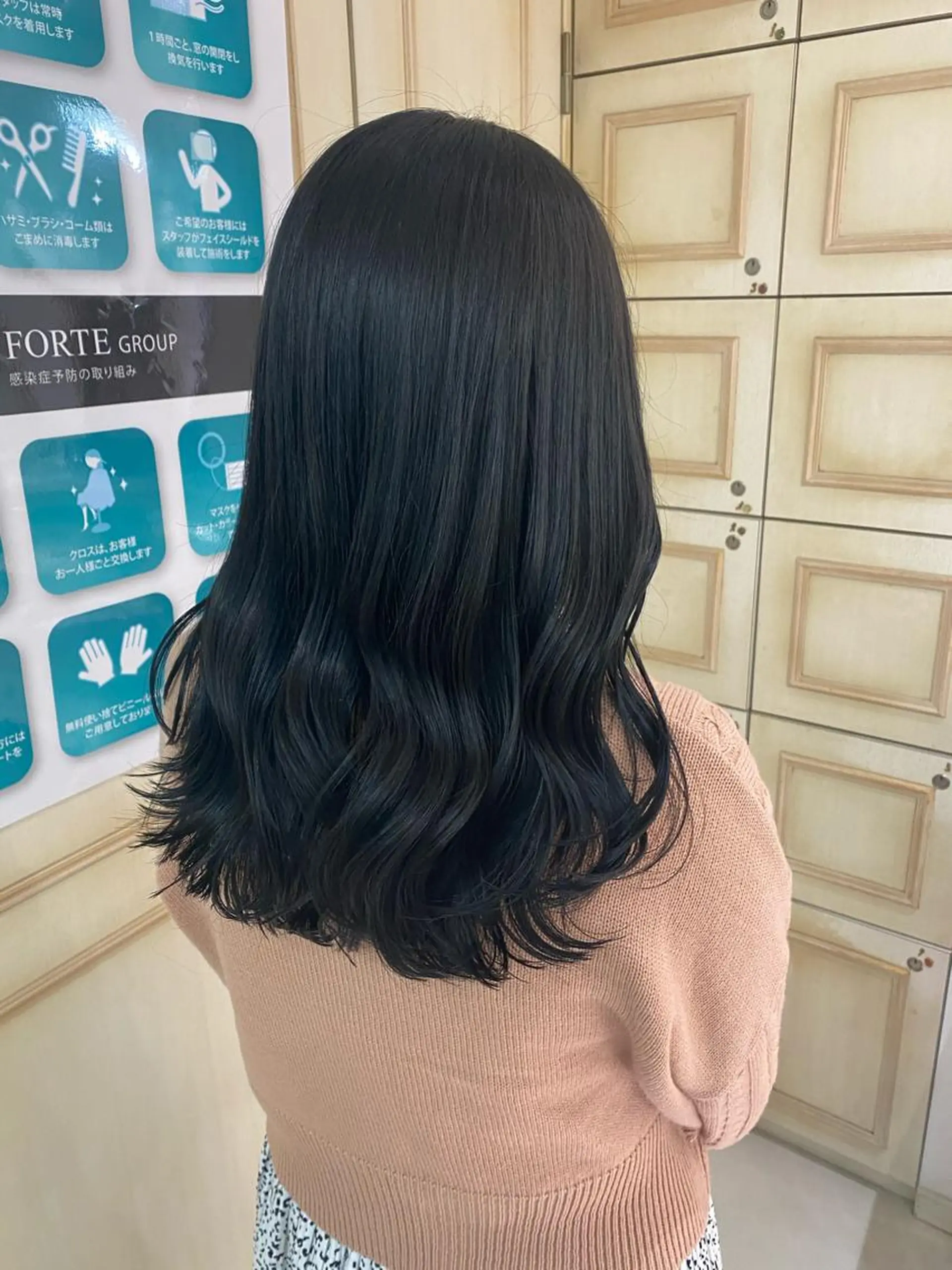 ロング カラー ヘアアレンジ 透明感カラー 古山 結季🌙🖤のヘアスタイル