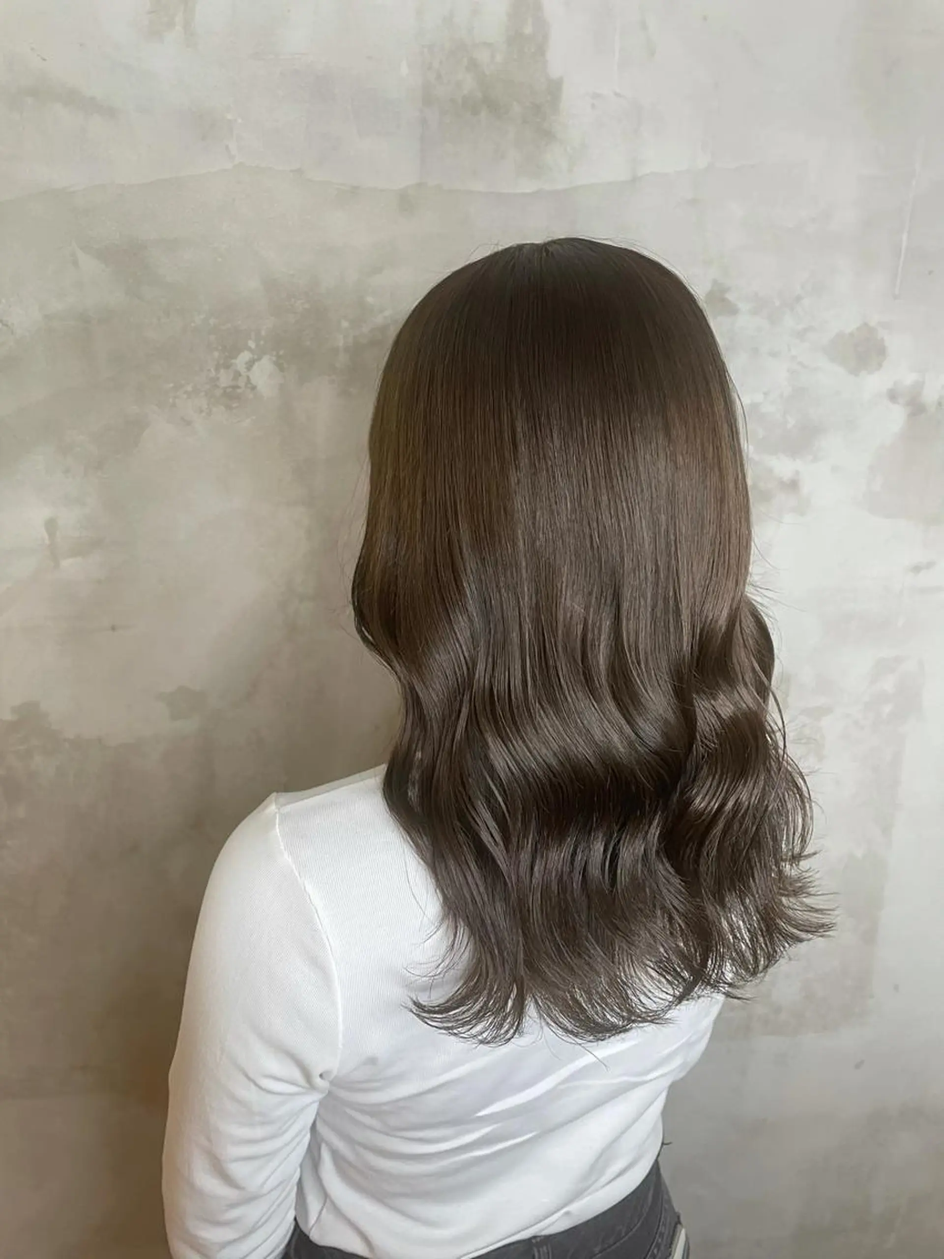 ロング カラー ヘアカラー トリートメント 🎀透明感カラー🎀 mikaのヘアスタイル