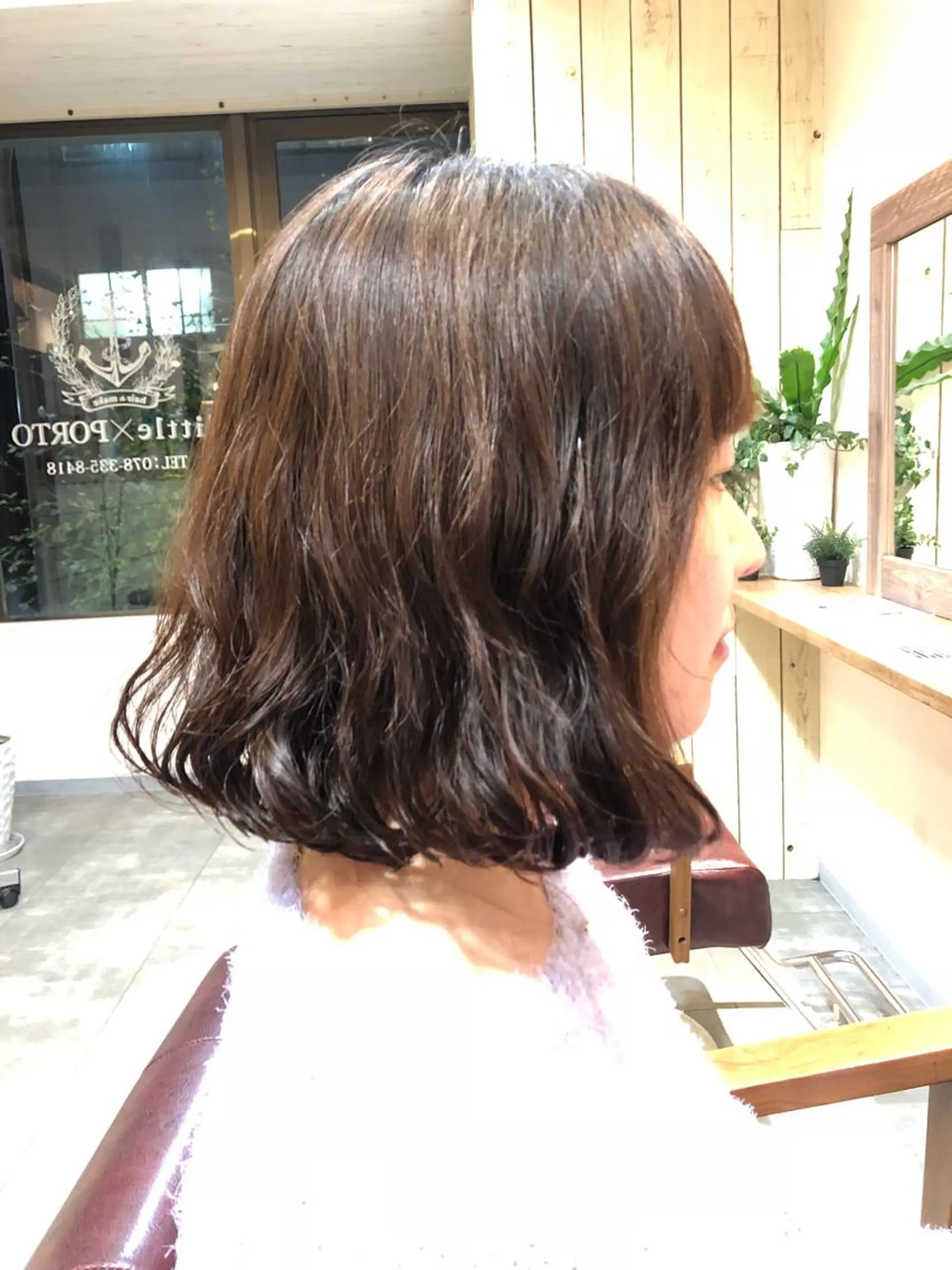 ミディアム パーマ ミディアムパーマ ボブ little×PORTO sannomiya所属・Topstylist HARUのヘアスタイル
