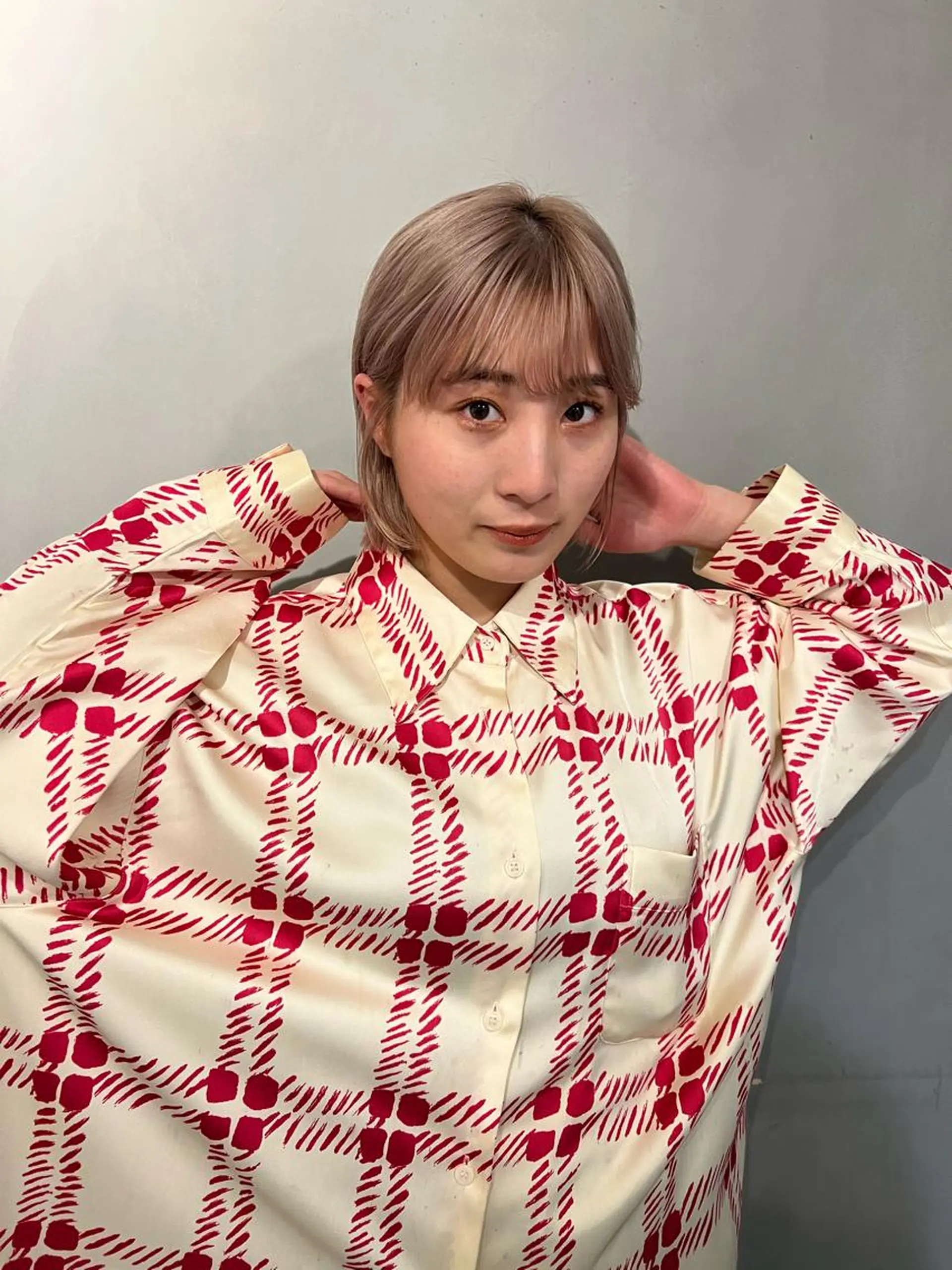 ショート カラー ヘアカラー 美髪・シールエクステ ホソタニリョウコのヘアスタイル