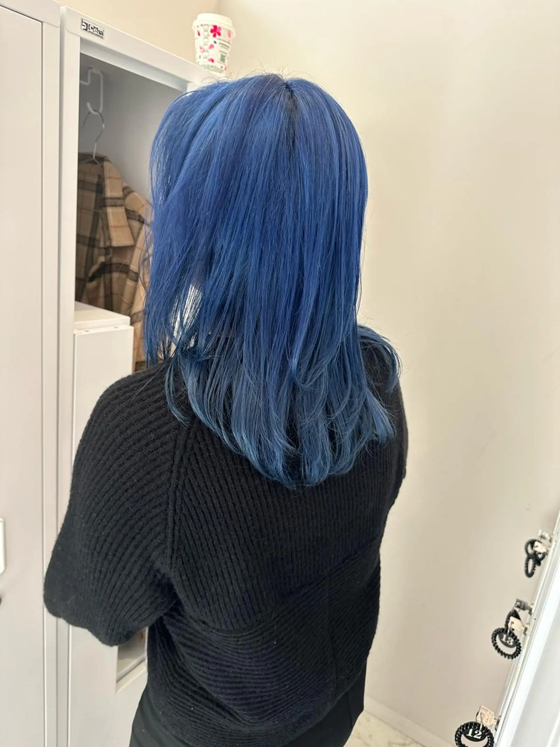 ミディアム レイヤー/ハッシュ 渋谷/サッタのヘアスタイル