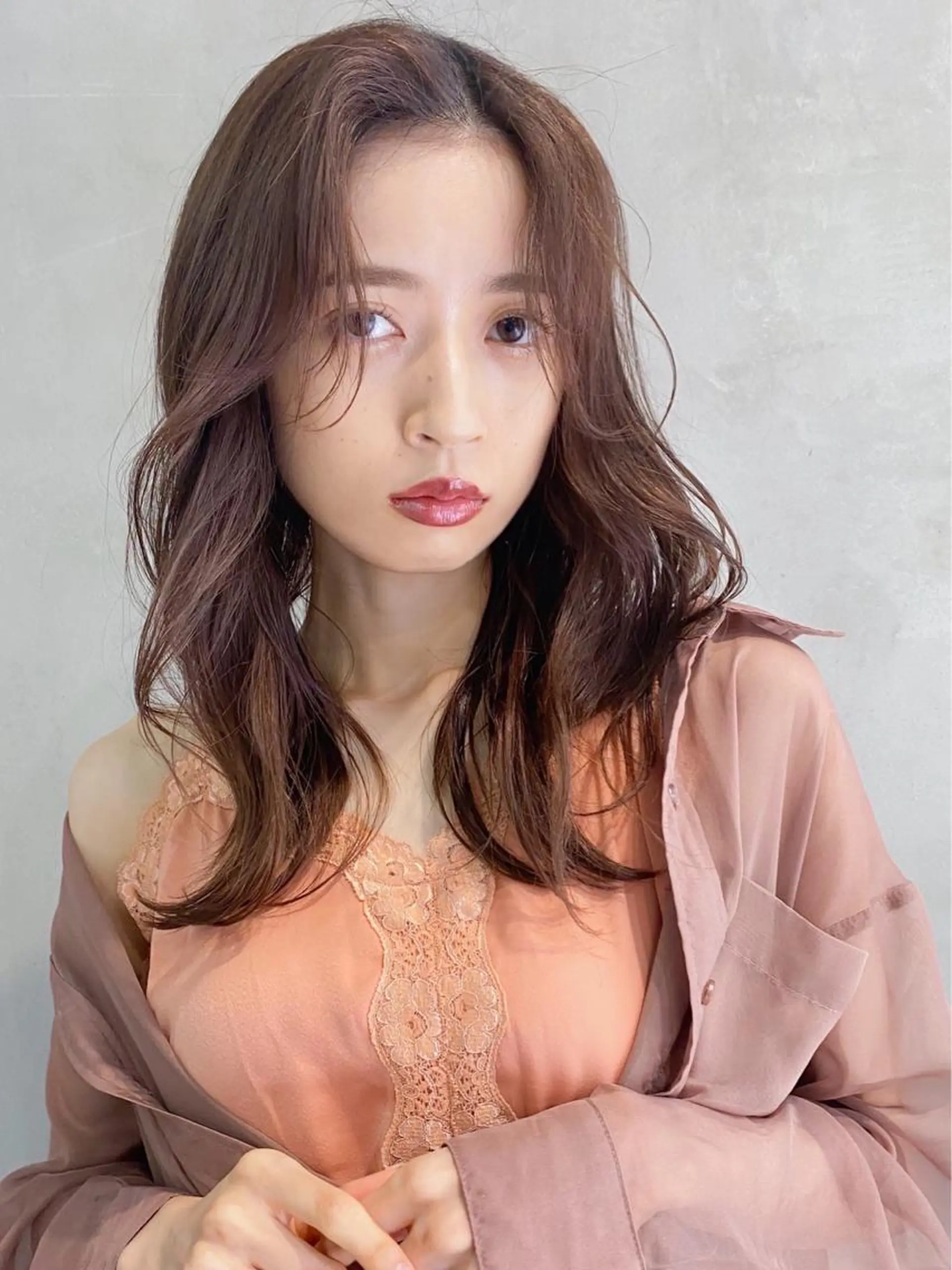 セミロング カラー 💎髪質改善/艶カラ ー🌟加藤陸🌟のヘアスタイル