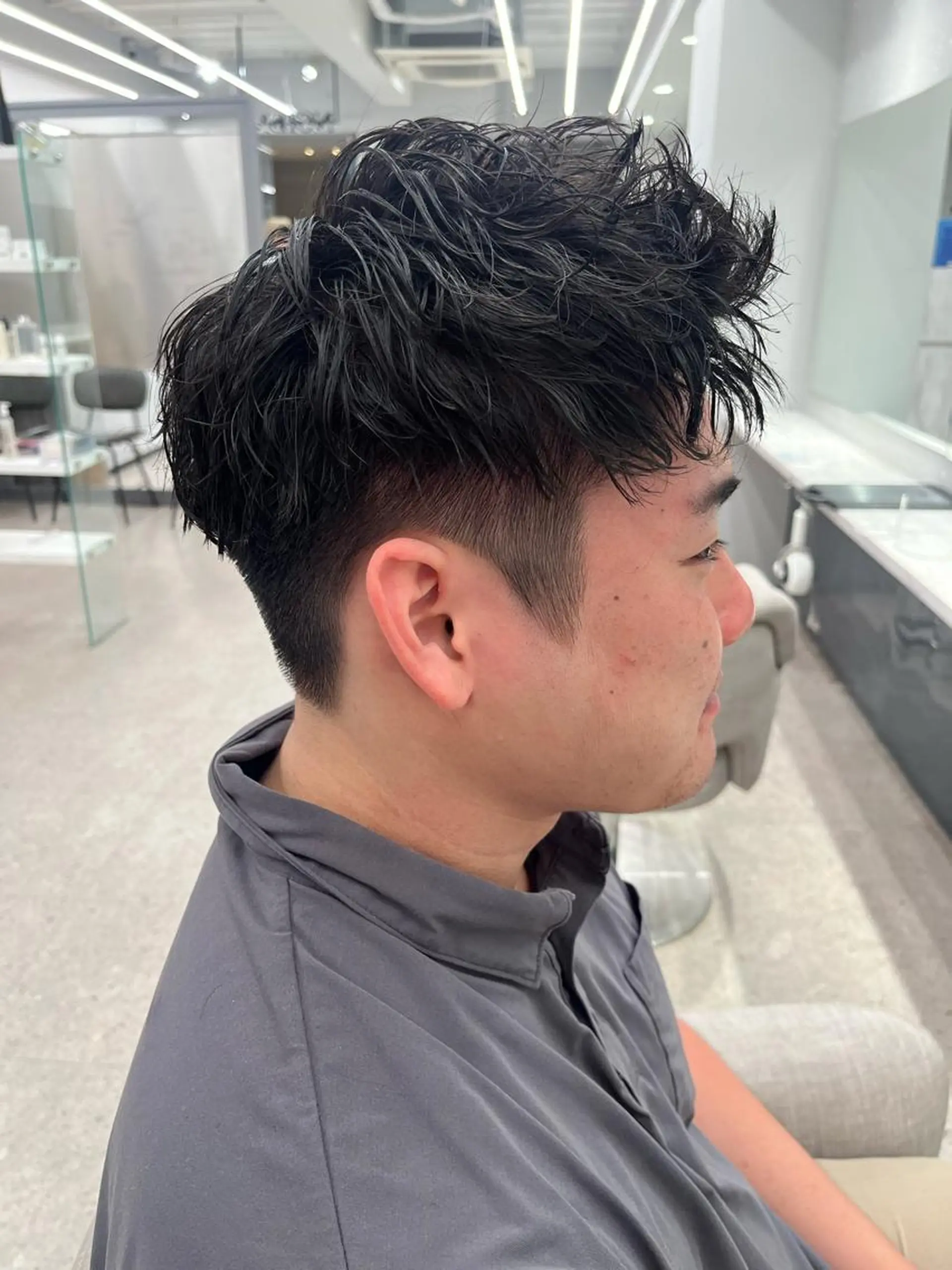 パーマ メンズ 🍐シャドウパーマ メンズ特化/守岡🍐のヘアスタイル