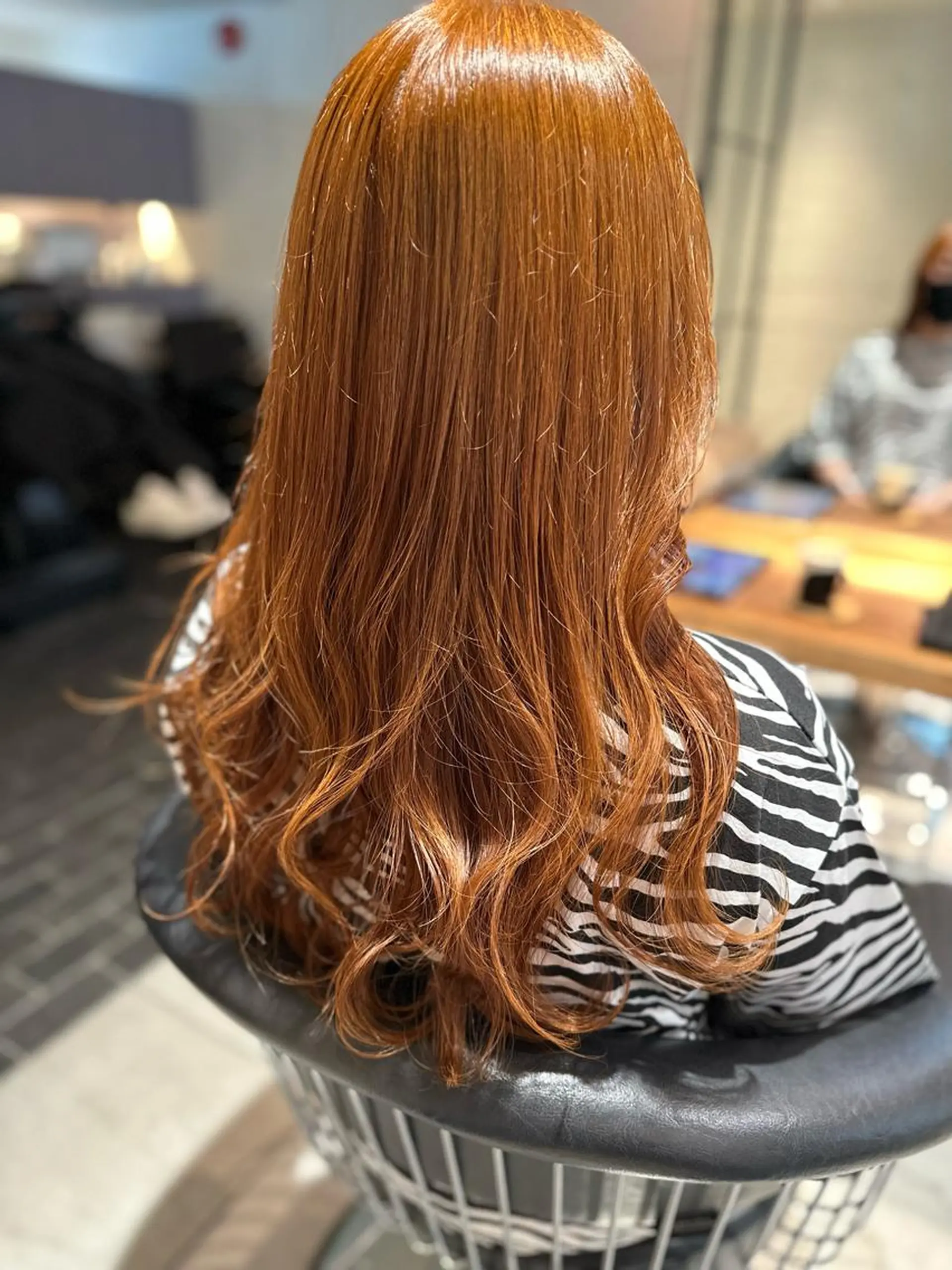 ロング カラー カット パーマ トリートメント trym/ 木原裕希のヘアスタイル