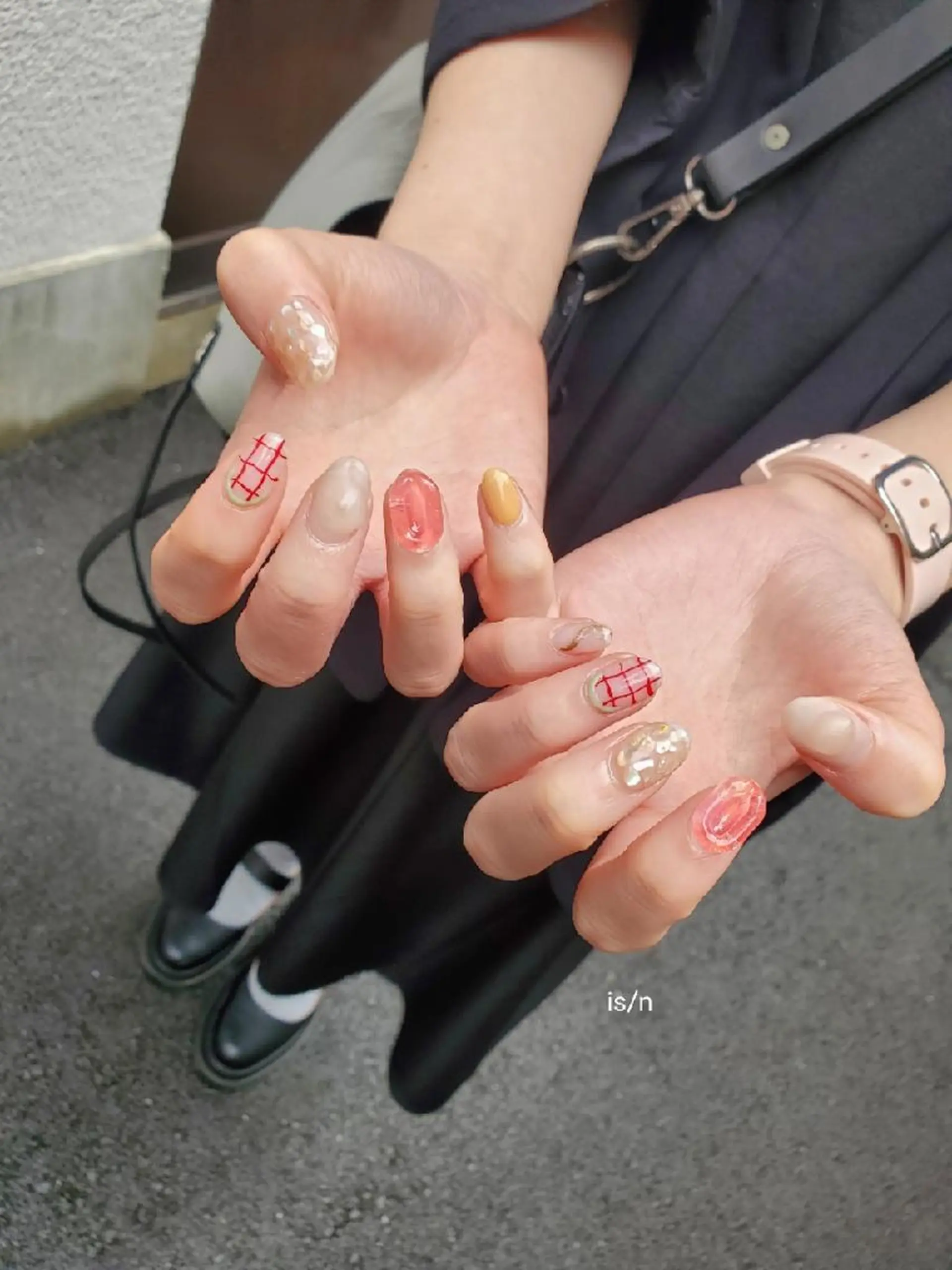 ネイル ハンドネイル 店長 佐藤のネイルデザイン